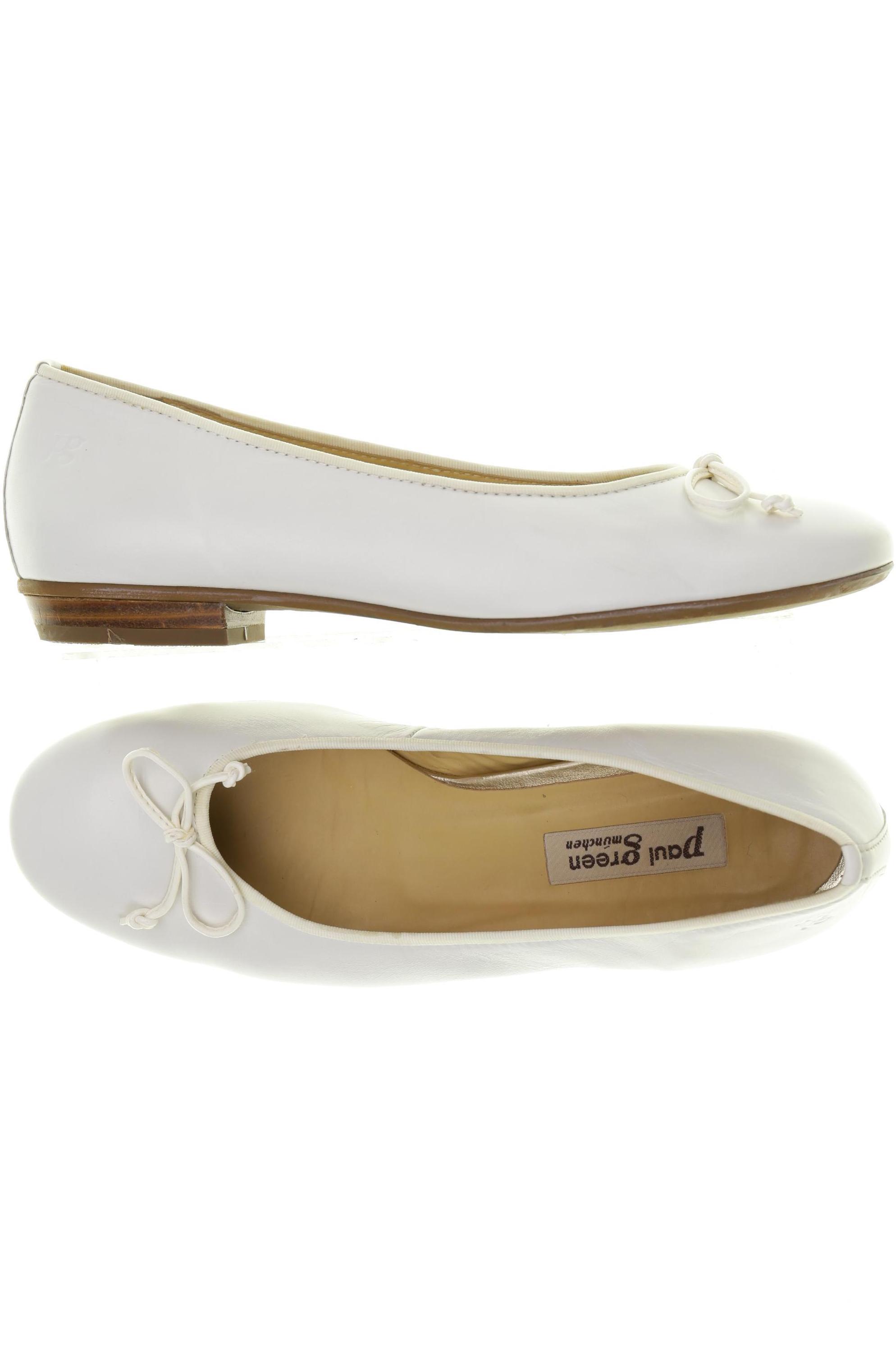 

Paul Green Damen Ballerinas, weiß, Gr. 4.5