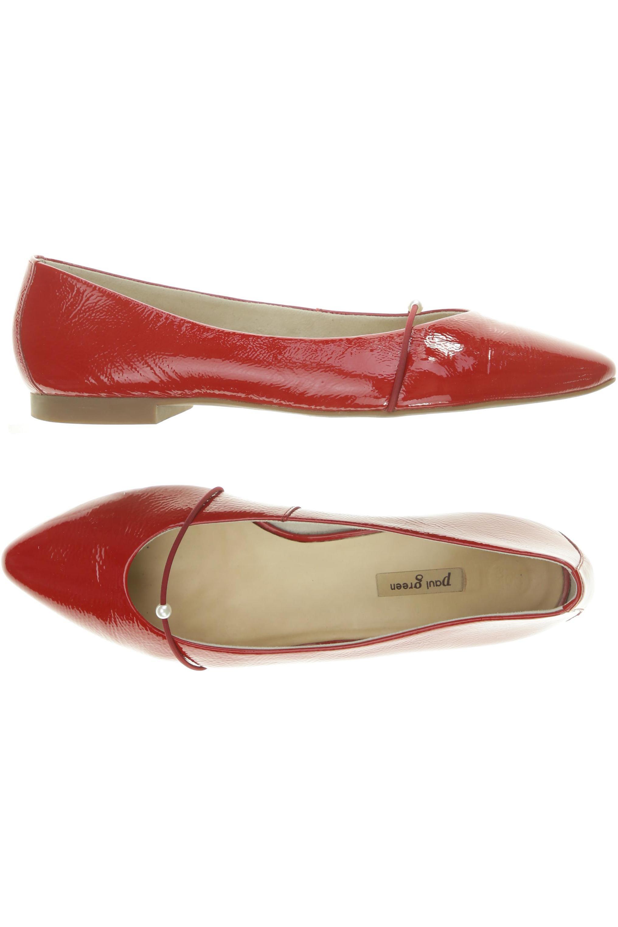 

Paul Green Damen Ballerinas, rot, Gr. 7.5