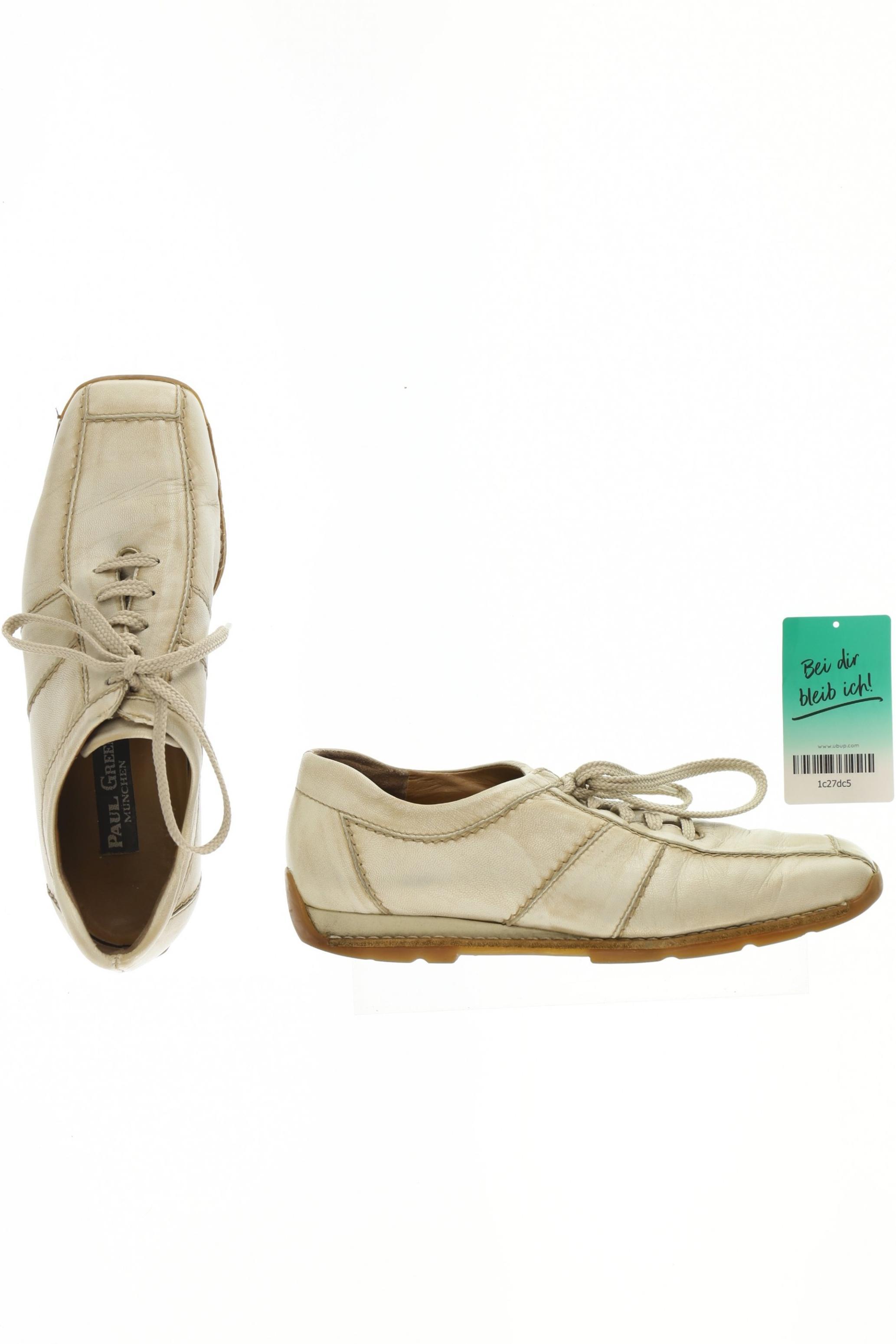 

Paul Green Damen Halbschuh, beige, Gr. 4