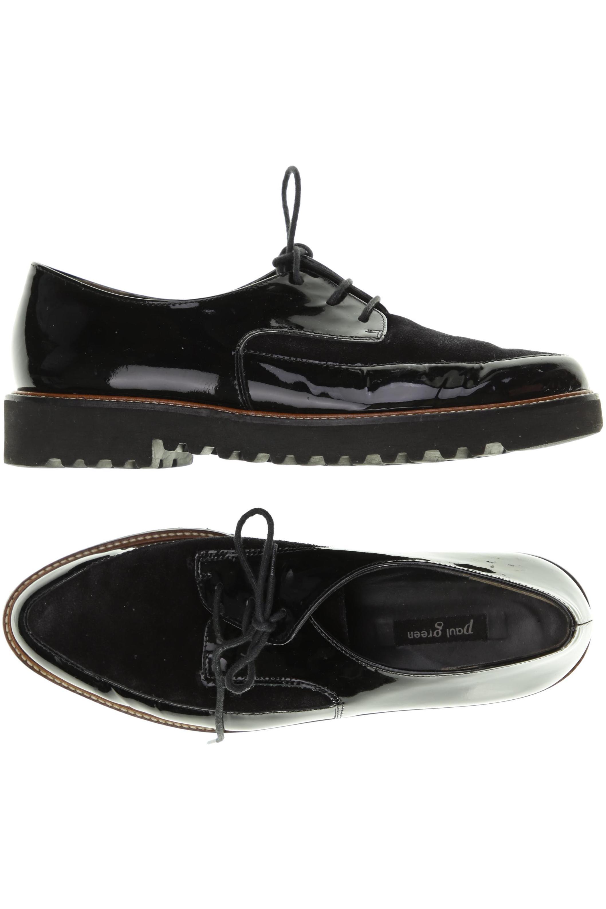 

Paul Green Damen Halbschuh, schwarz, Gr. 4.5