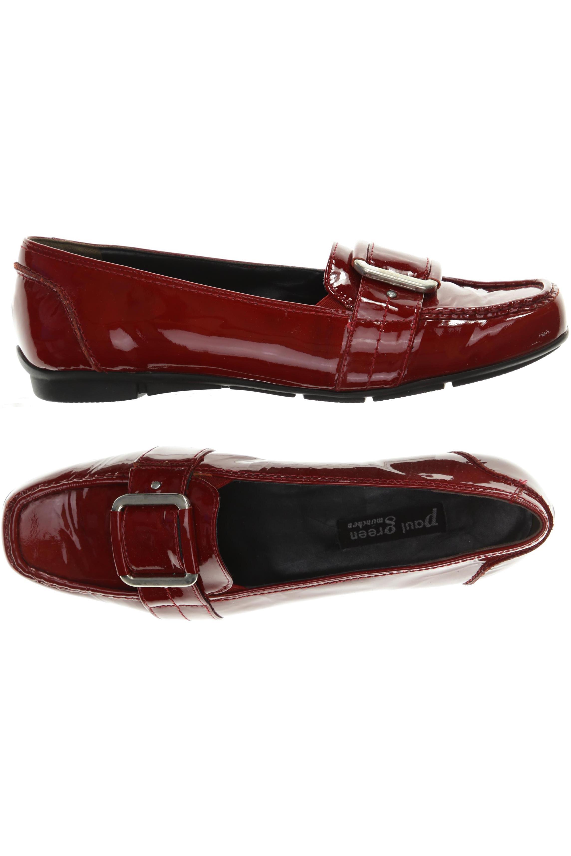 

Paul Green Damen Halbschuh, rot, Gr. 6.5