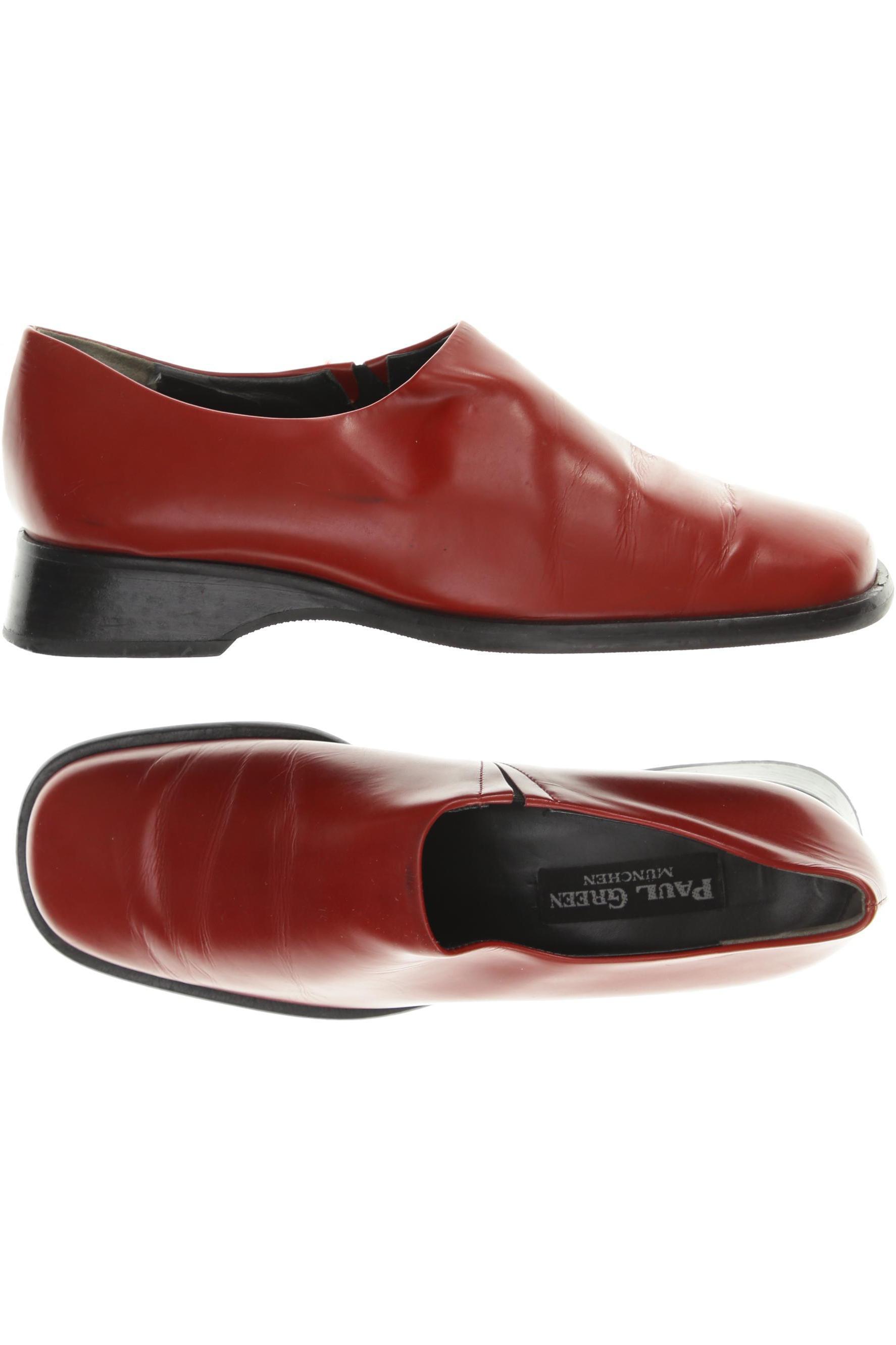 

Paul Green Damen Halbschuh, rot, Gr. 38