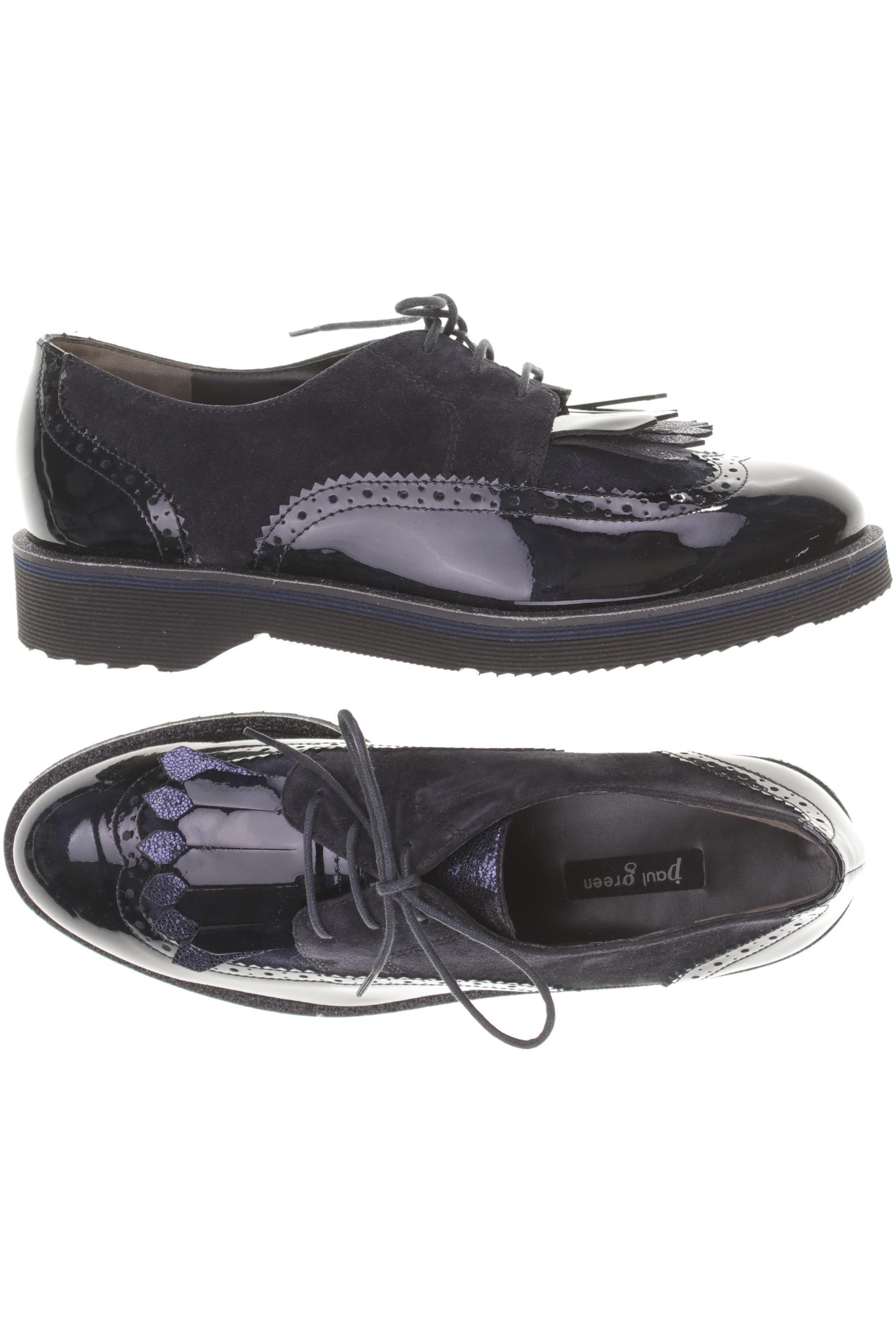 

Paul Green Damen Halbschuh, blau, Gr. 4