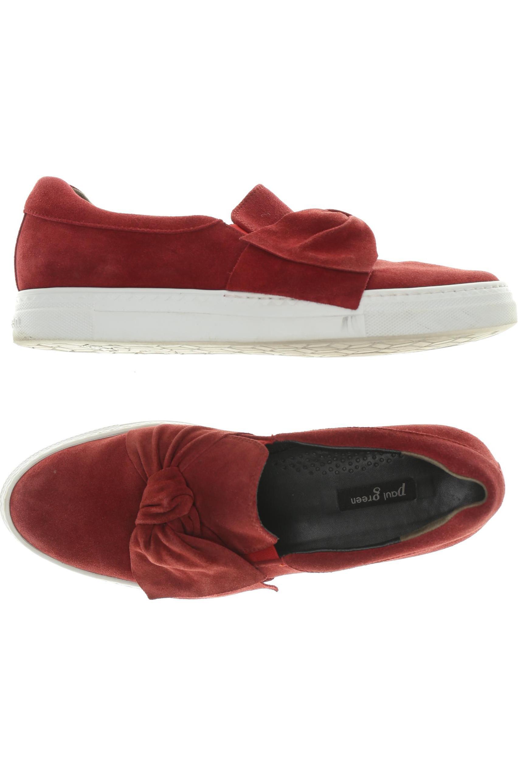 

Paul Green Damen Halbschuh, rot, Gr. 4.5