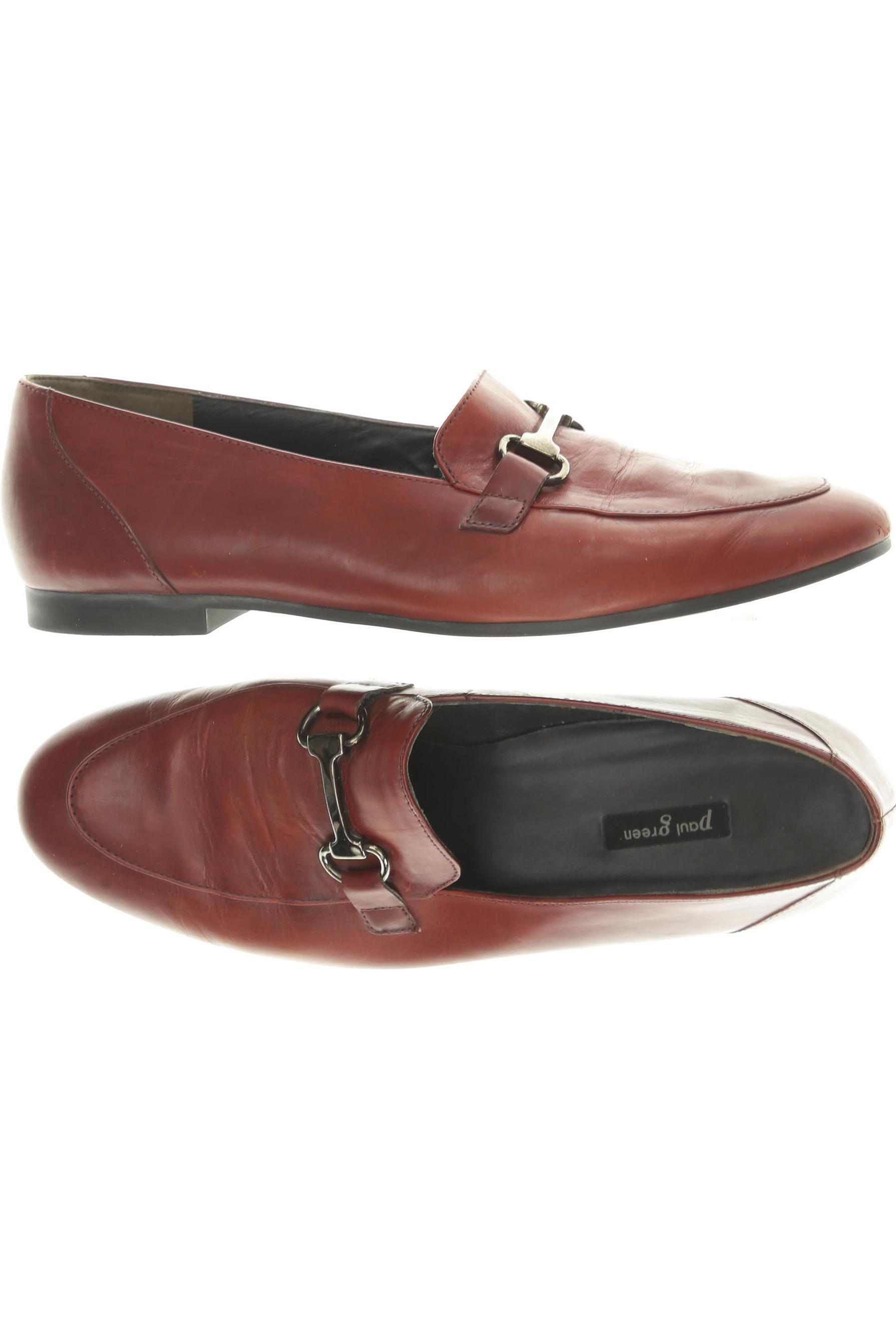 

Paul Green Damen Halbschuh, rot, Gr. 8