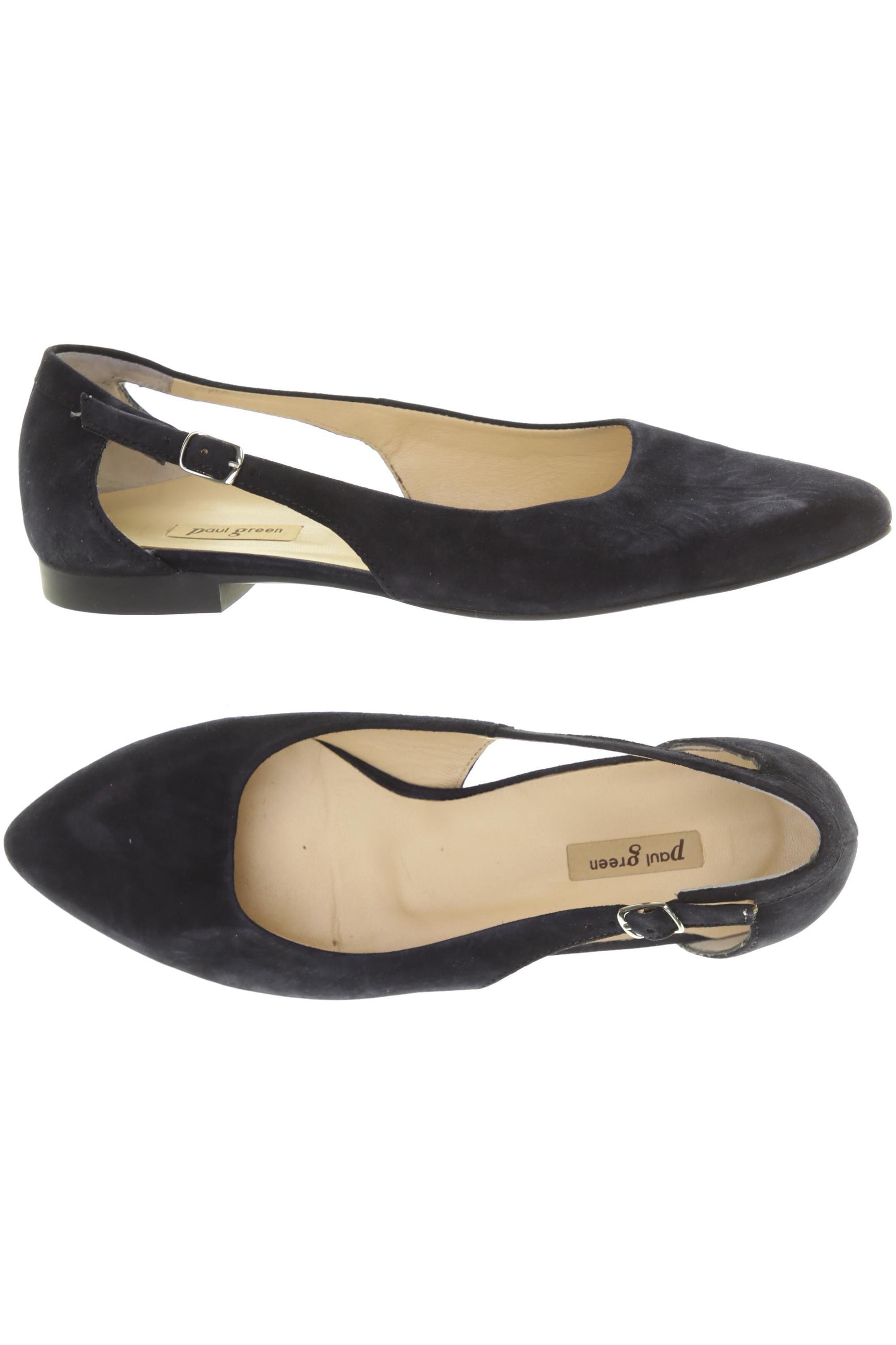 

Paul Green Damen Halbschuh, blau, Gr. 6