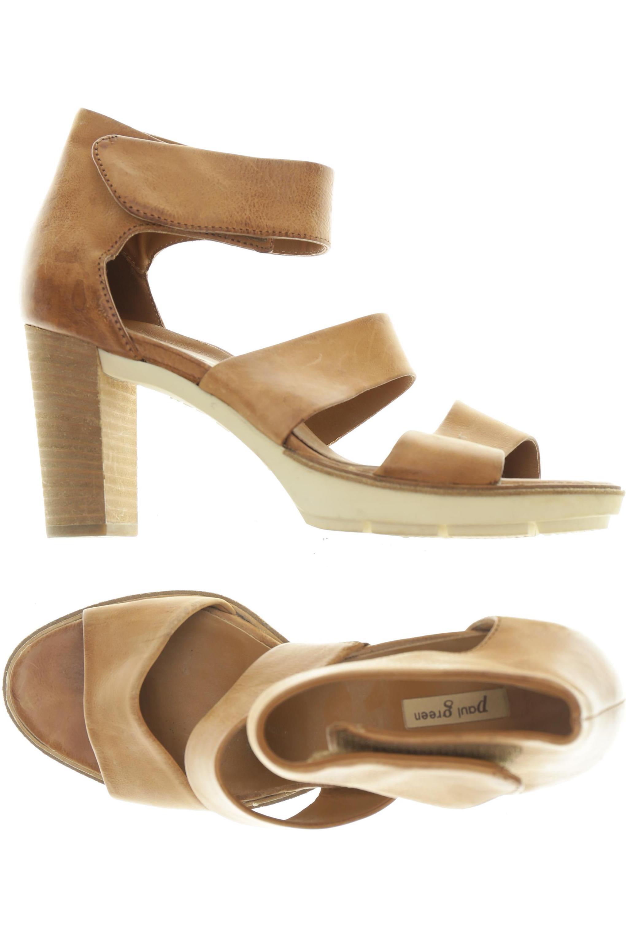 

Paul Green Damen Sandale, braun, Gr. 6.5