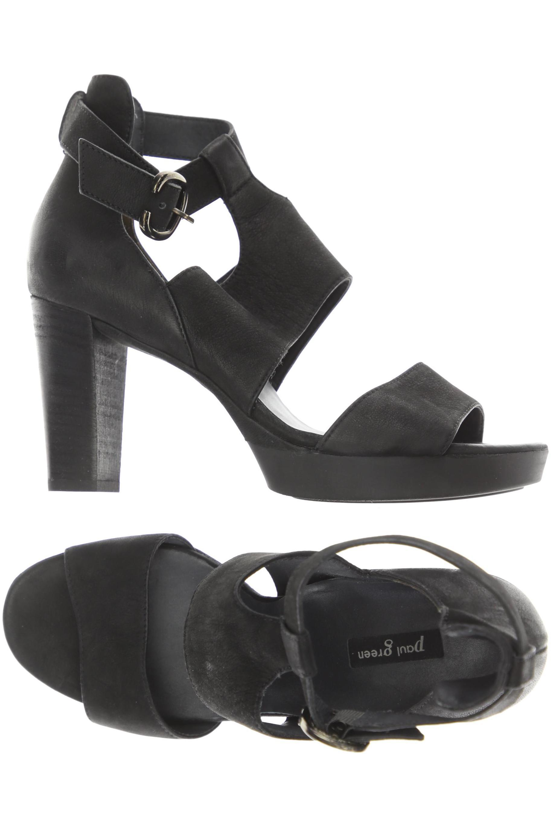 

Paul Green Damen Sandale, schwarz, Gr. 5