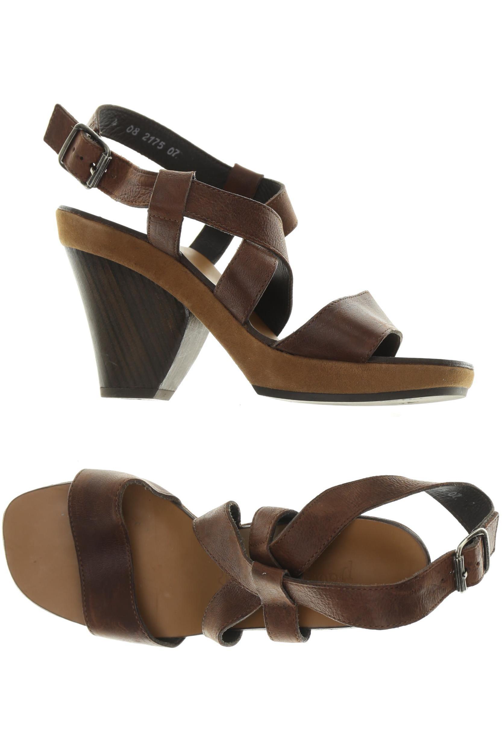 

Paul Green Damen Sandale, braun, Gr. 4