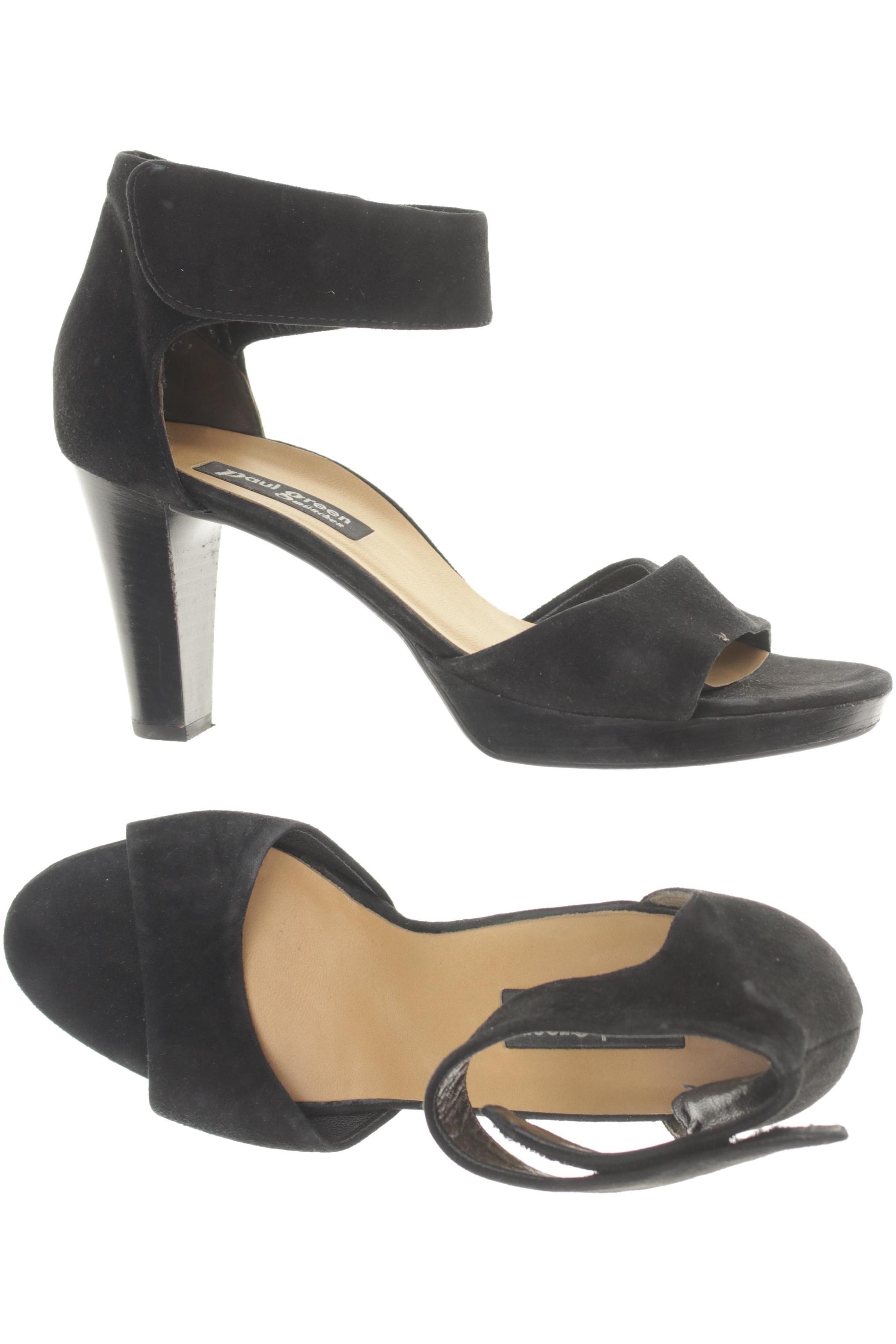 

Paul Green Damen Sandale, schwarz, Gr. 6.5