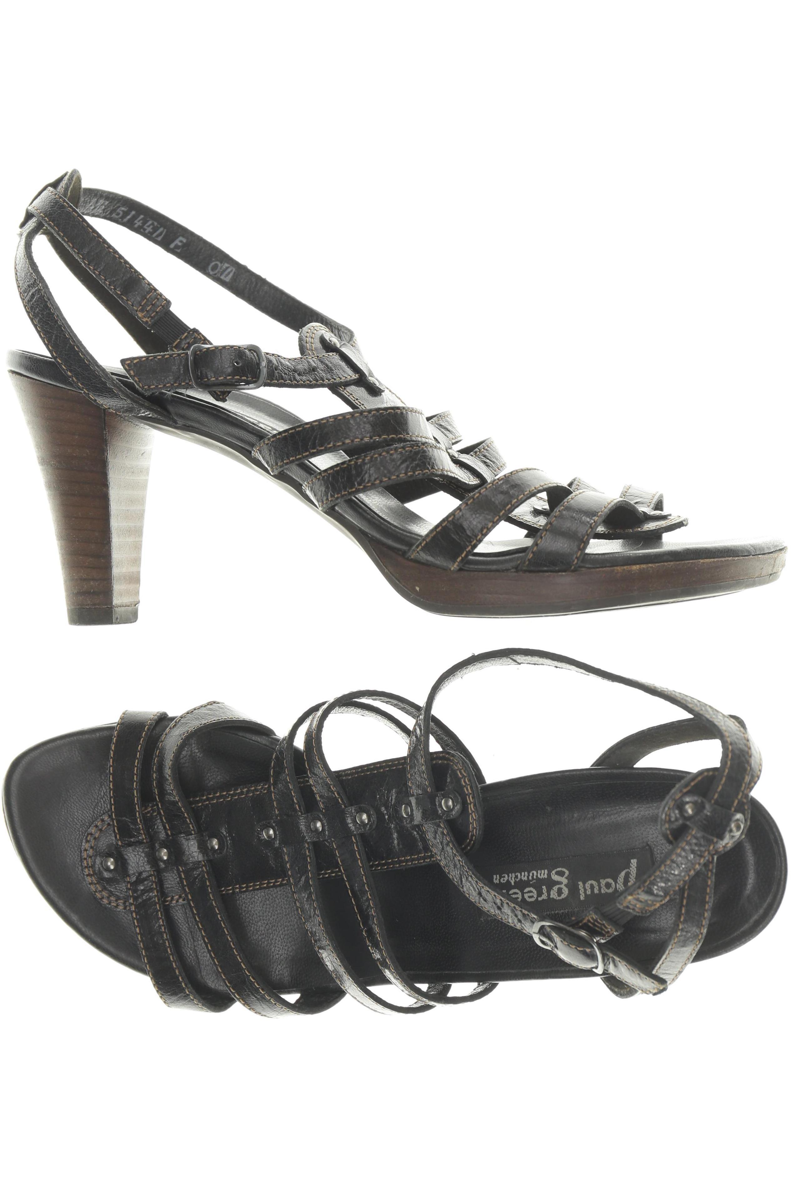 

Paul Green Damen Sandale, schwarz, Gr. 4.5