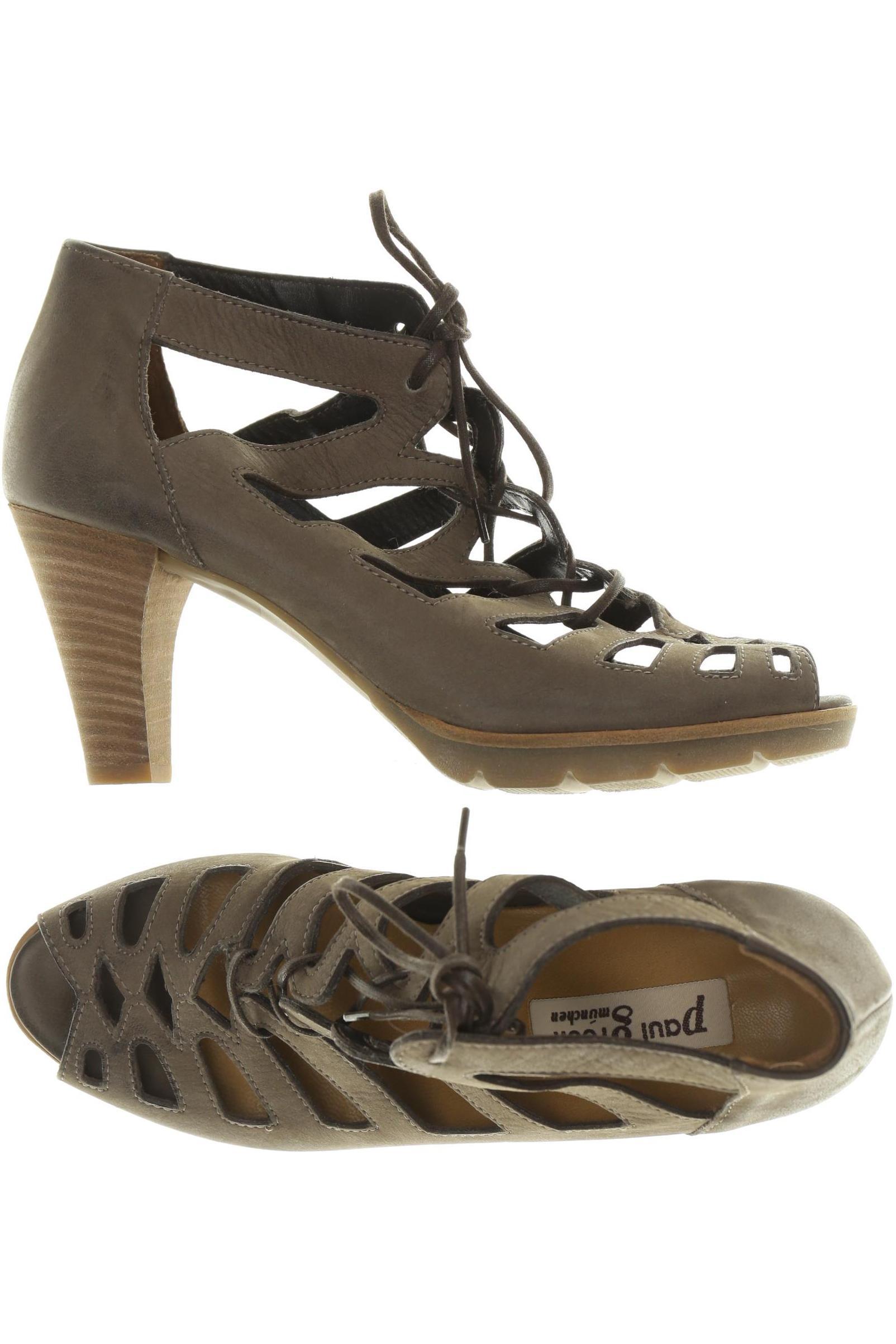 

Paul Green Damen Sandale, grau, Gr. 3.5