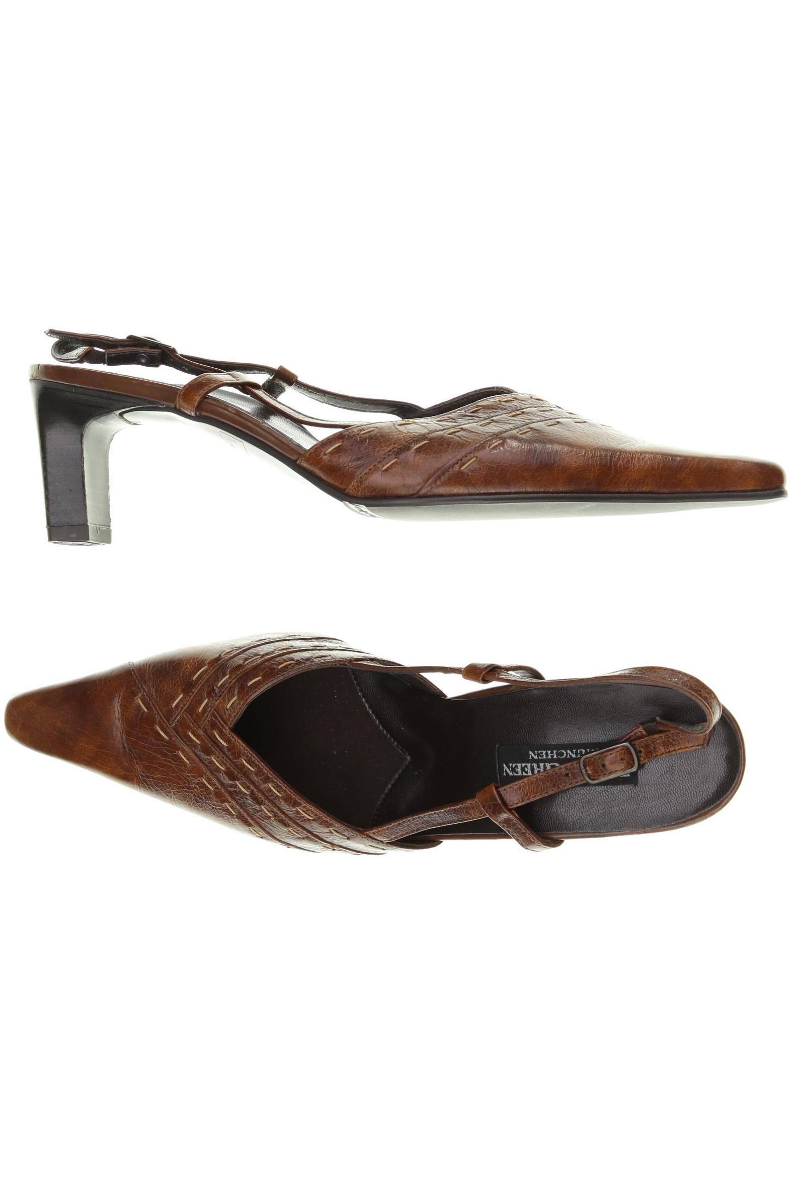 

Paul Green Damen Sandale, braun, Gr. 6.5