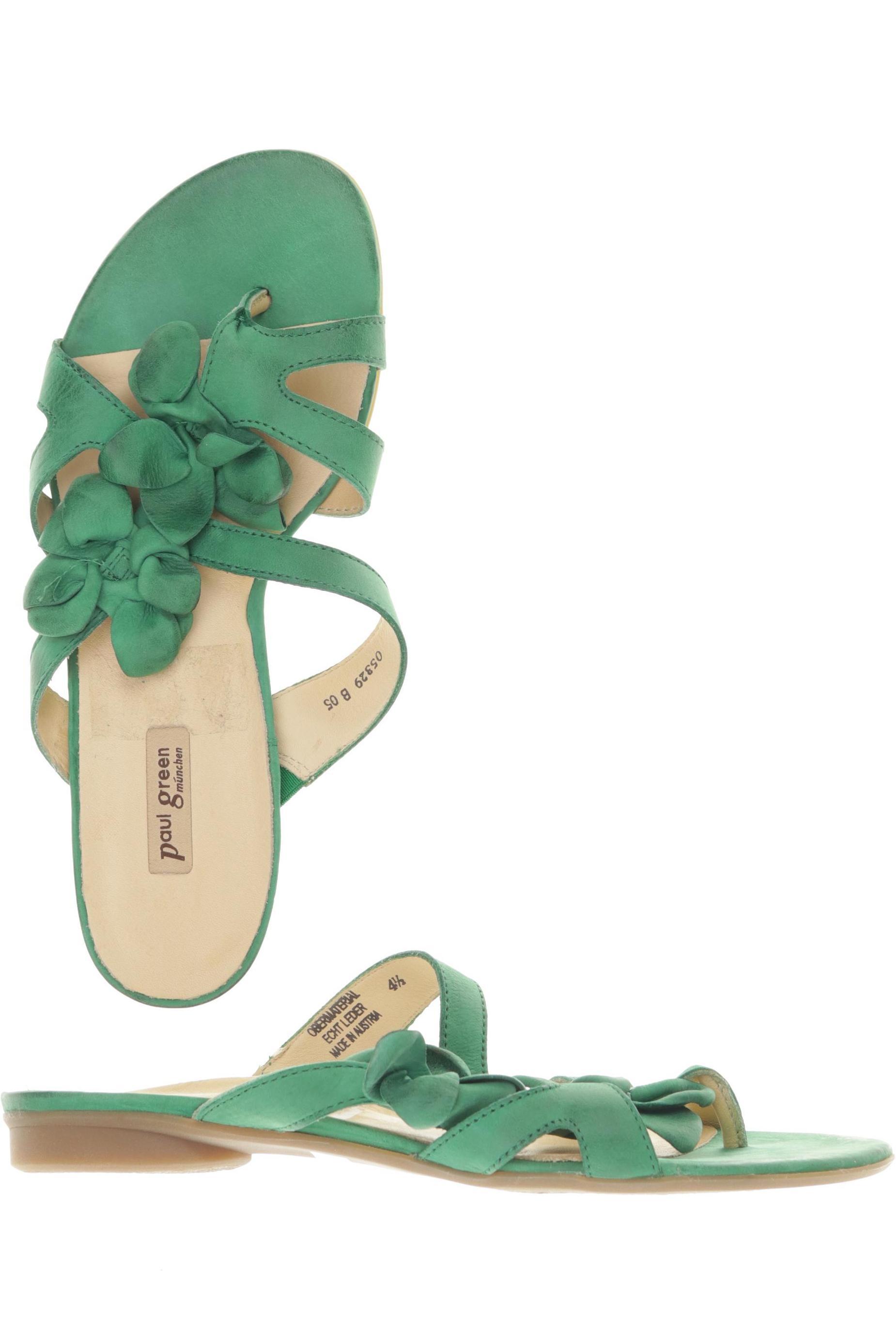 

Paul Green Damen Sandale, grün, Gr. 4.5