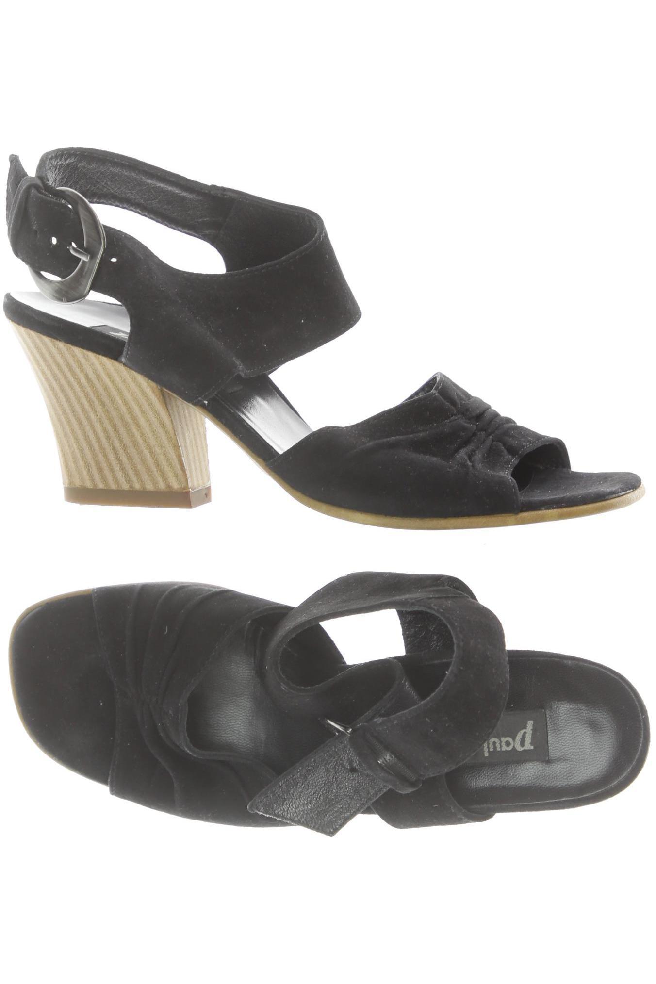 

Paul Green Damen Sandale, schwarz, Gr. 3.5