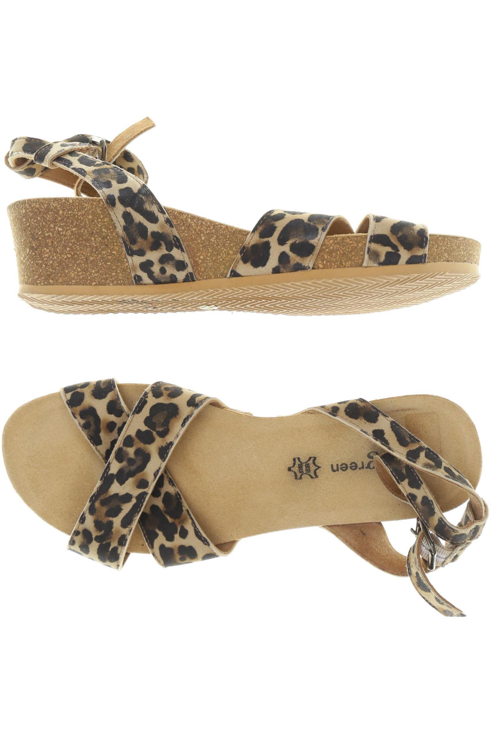 

Paul Green Damen Sandale, braun, Gr. 5