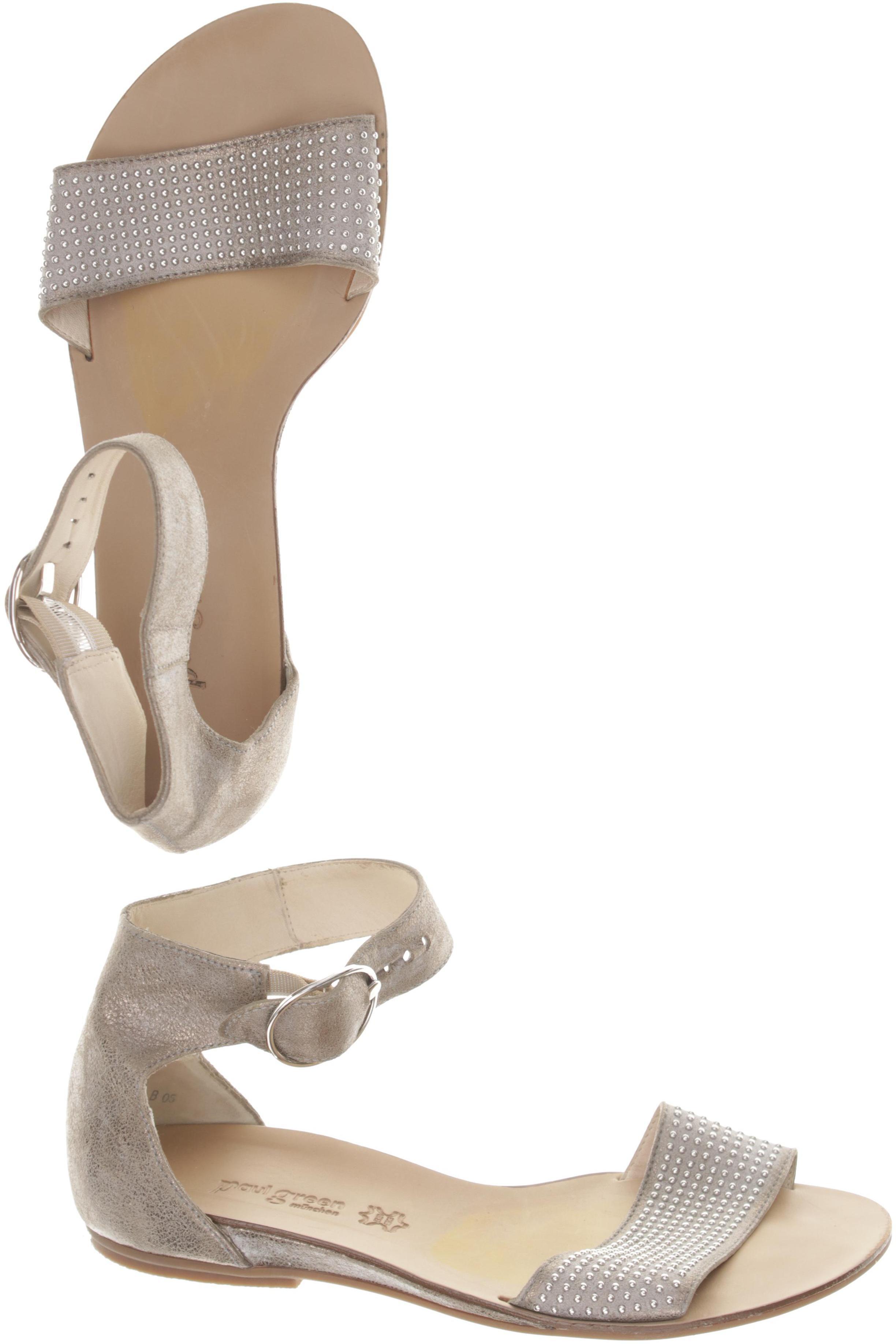 

Paul Green Damen Sandale, grau, Gr. 6.5