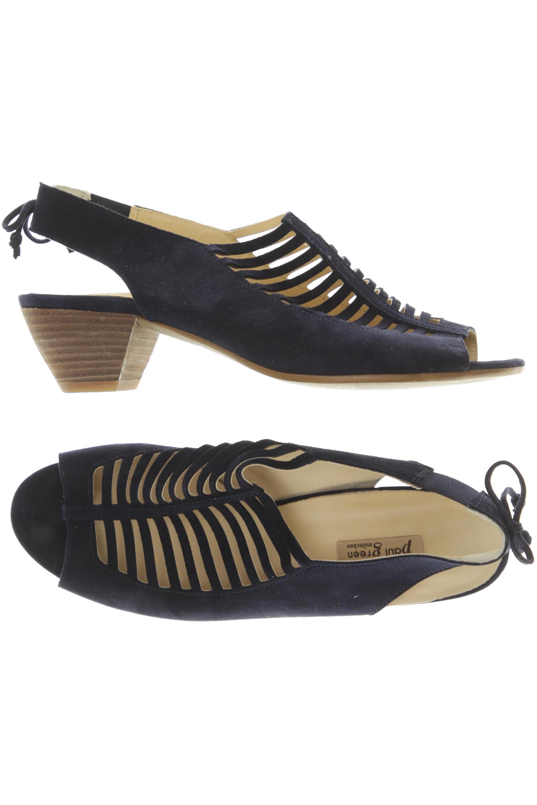 

Paul Green Damen Sandale, blau, Gr. 6