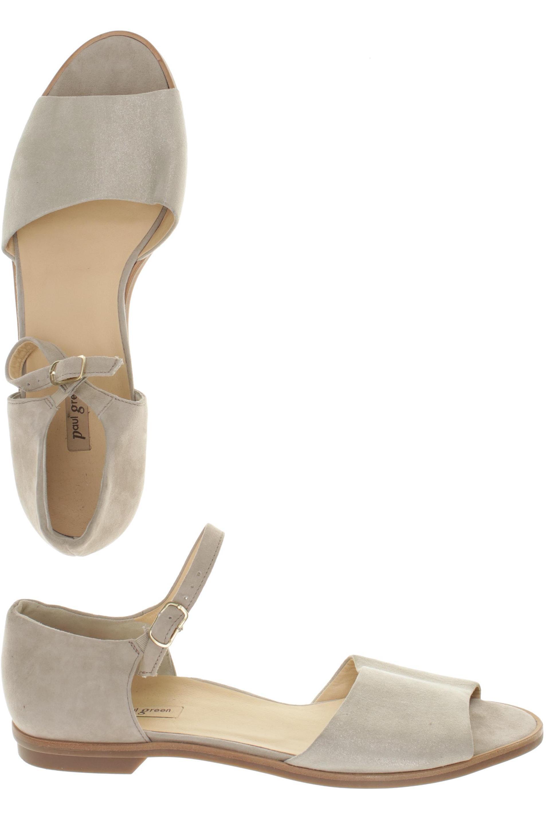 

Paul Green Damen Sandale, beige, Gr. 7