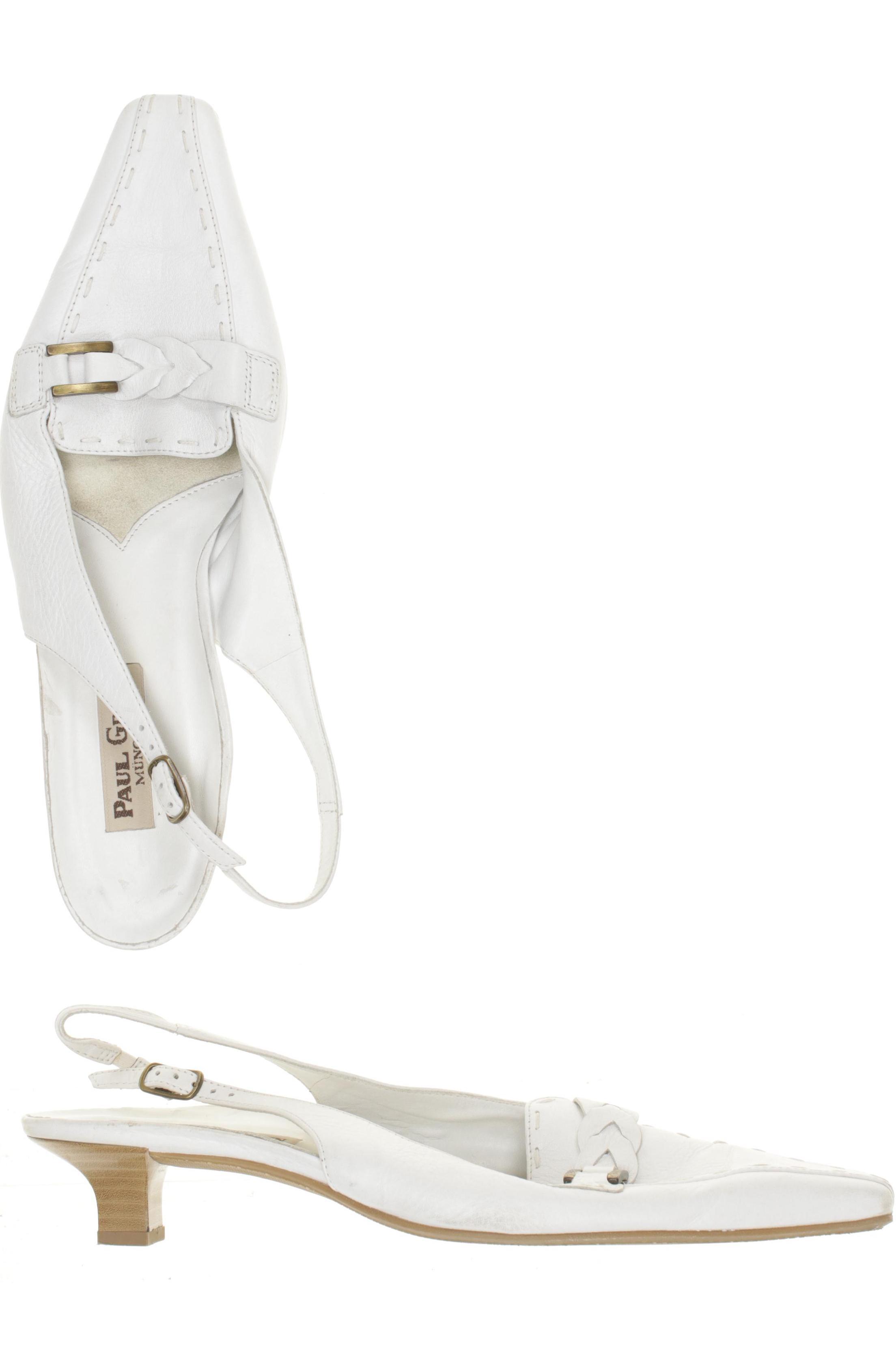 

Paul Green Damen Sandale, weiß, Gr. 6.5