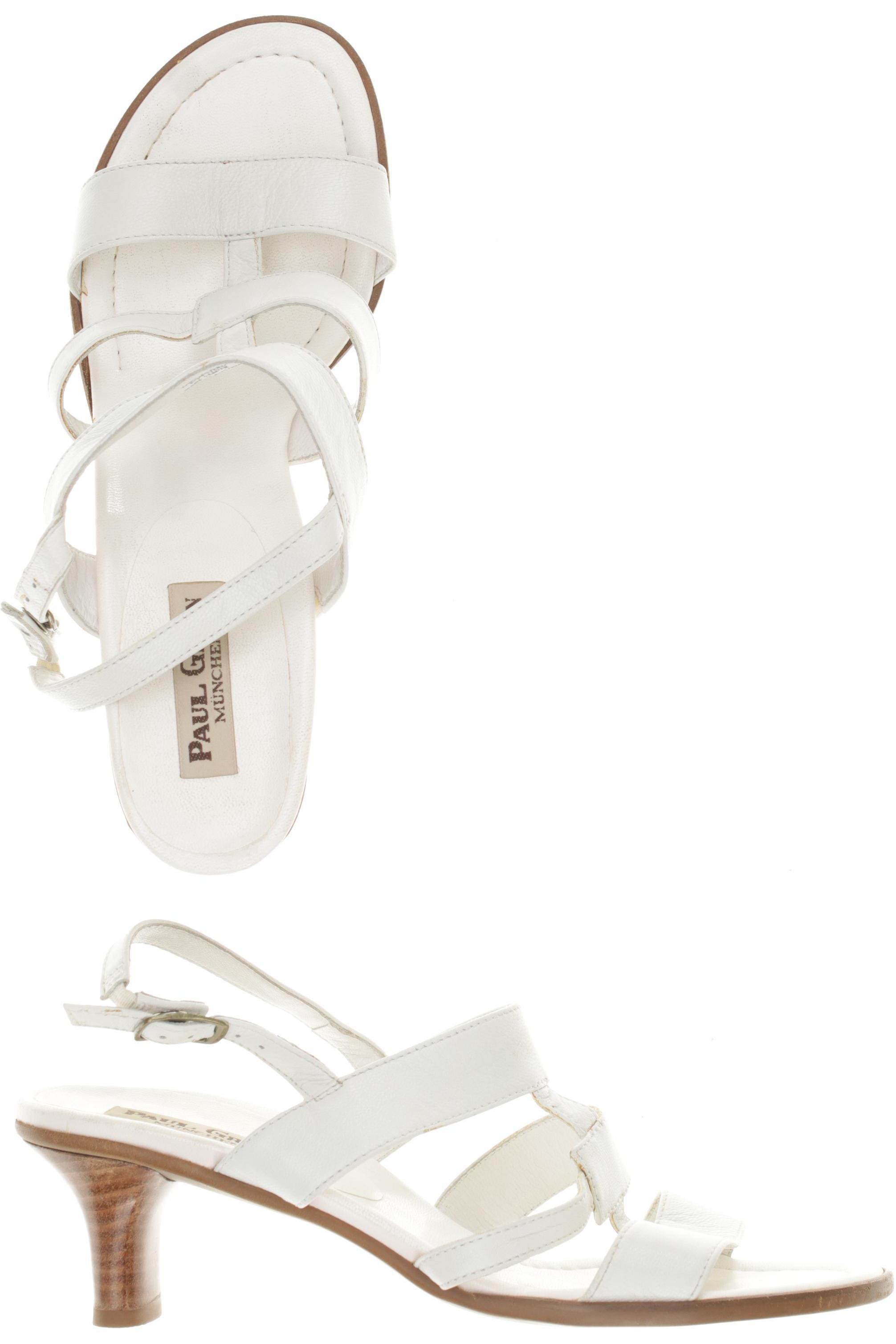 

Paul Green Damen Sandale, weiß, Gr. 5.5