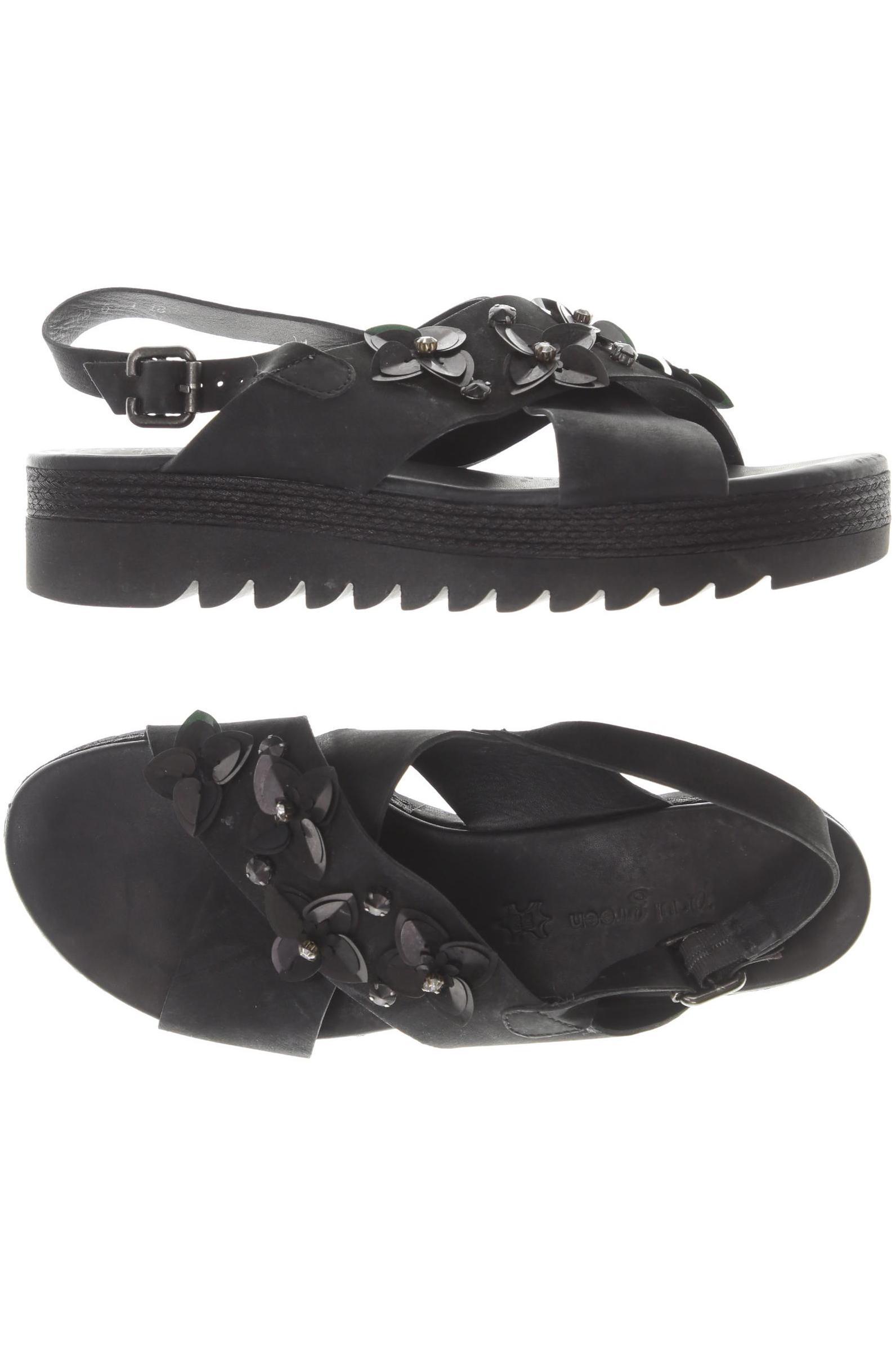 

Paul Green Damen Sandale, schwarz, Gr. 6