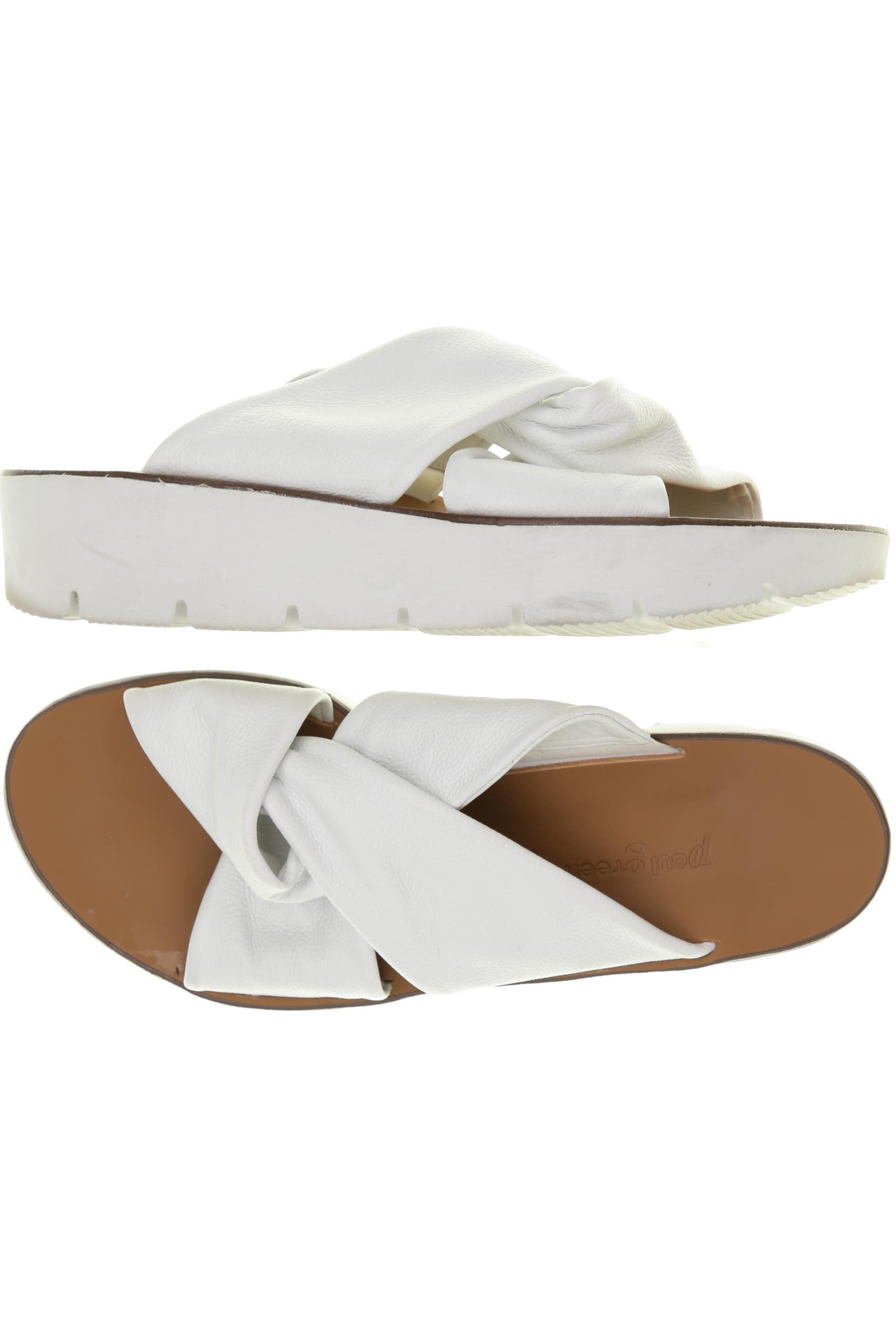 

Paul Green Damen Sandale, weiß, Gr. 6.5