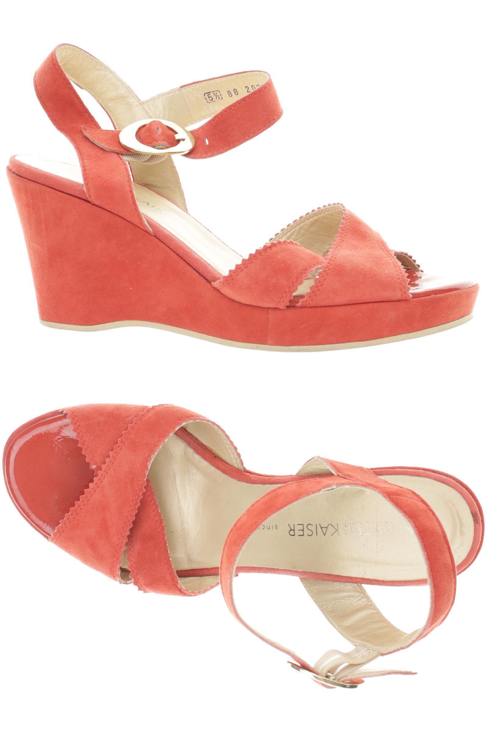 

Peter Kaiser Damen Sandale, rot, Gr. 5.5