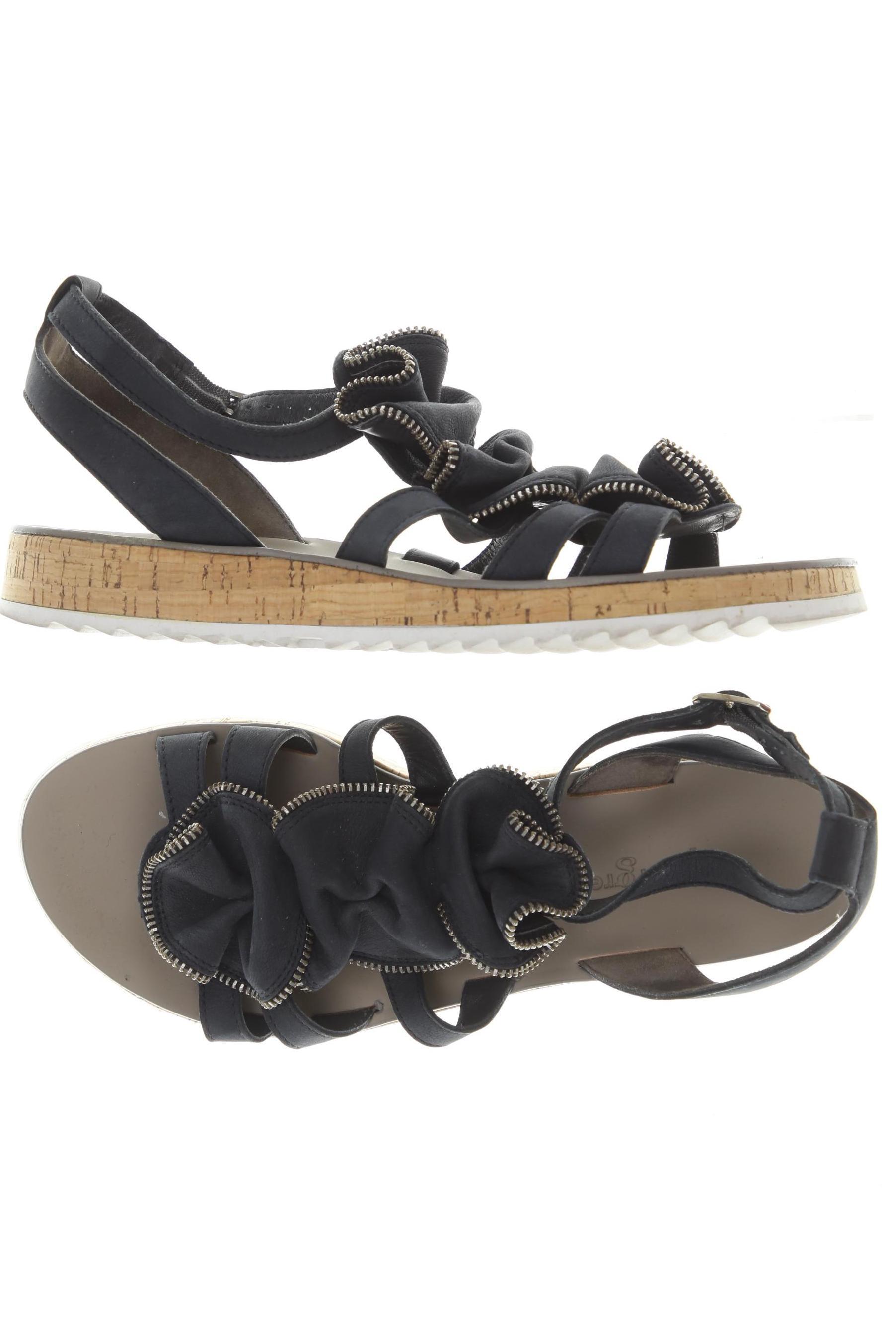 

Paul Green Damen Sandale, blau, Gr. 6.5