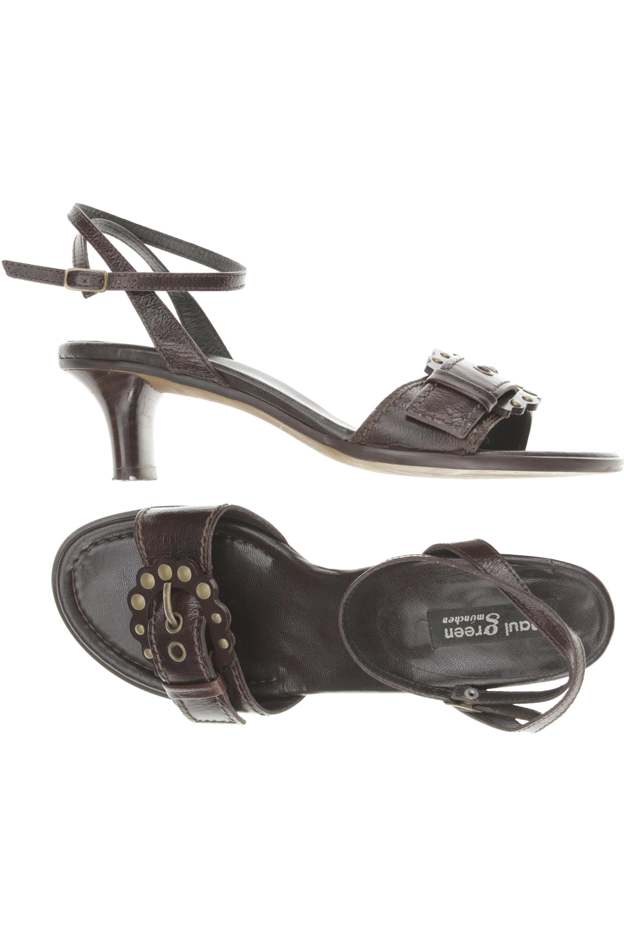 

Paul Green Damen Sandale, braun, Gr. 5