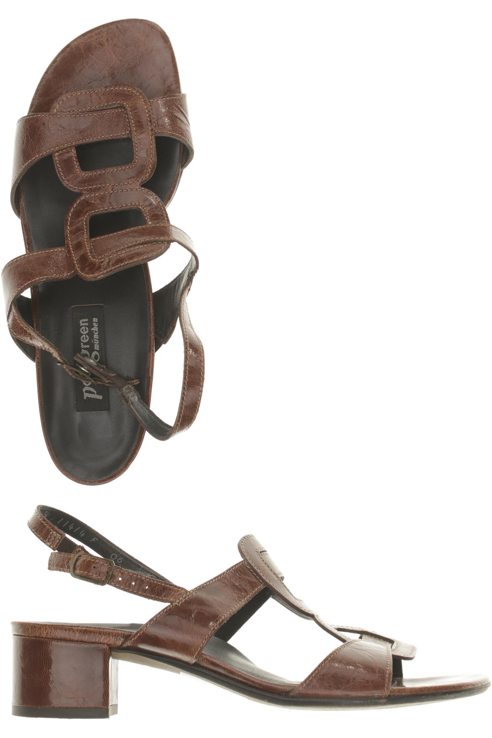 

Paul Green Damen Sandale, braun, Gr. 5