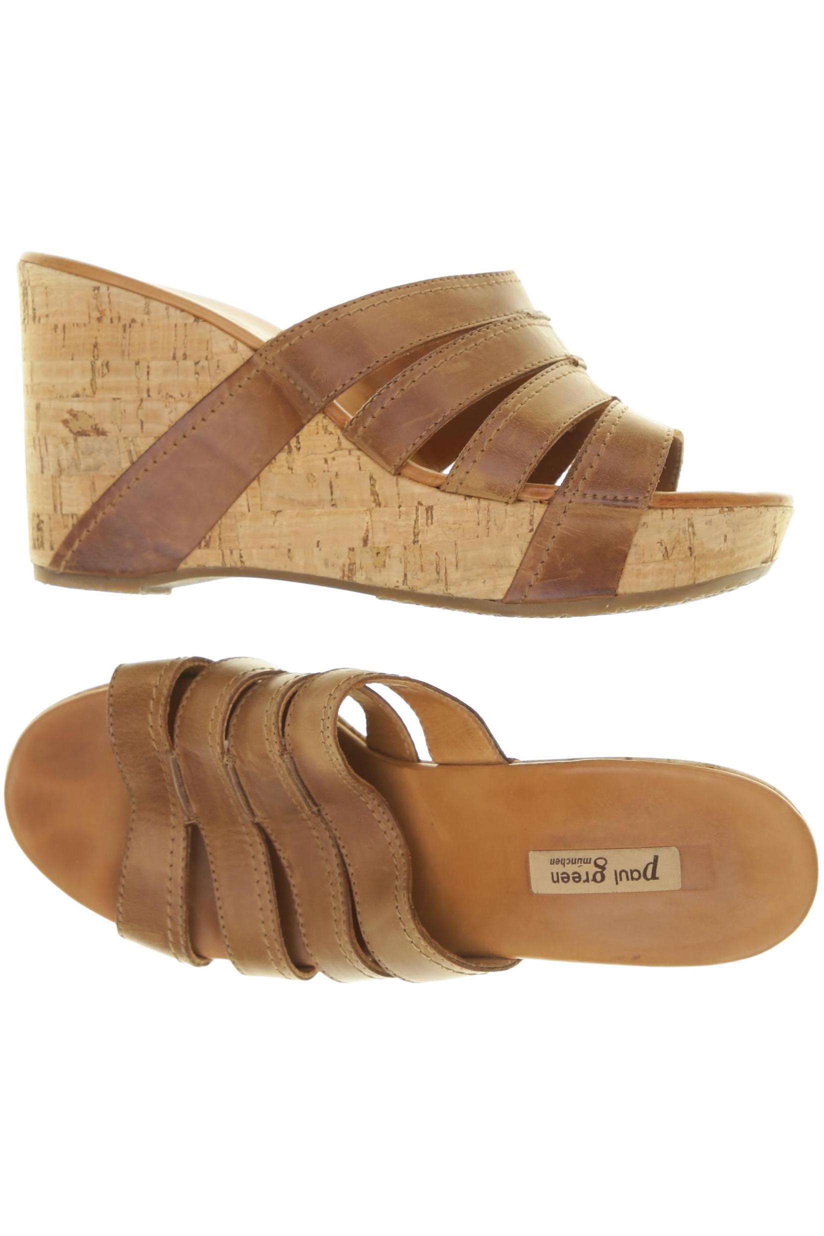 

Paul Green Damen Sandale, braun, Gr. 5