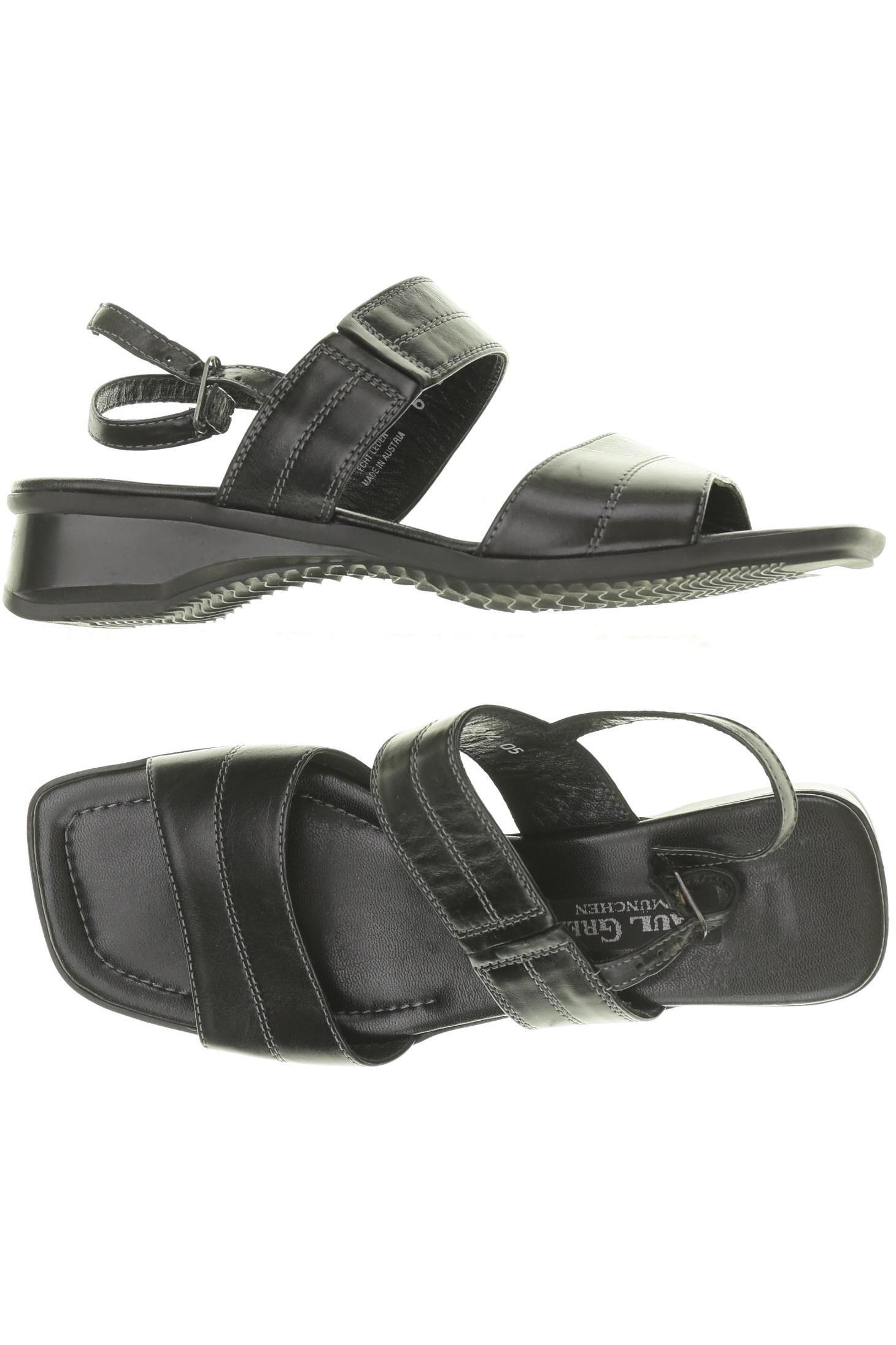 

Paul Green Damen Sandale, schwarz, Gr. 6