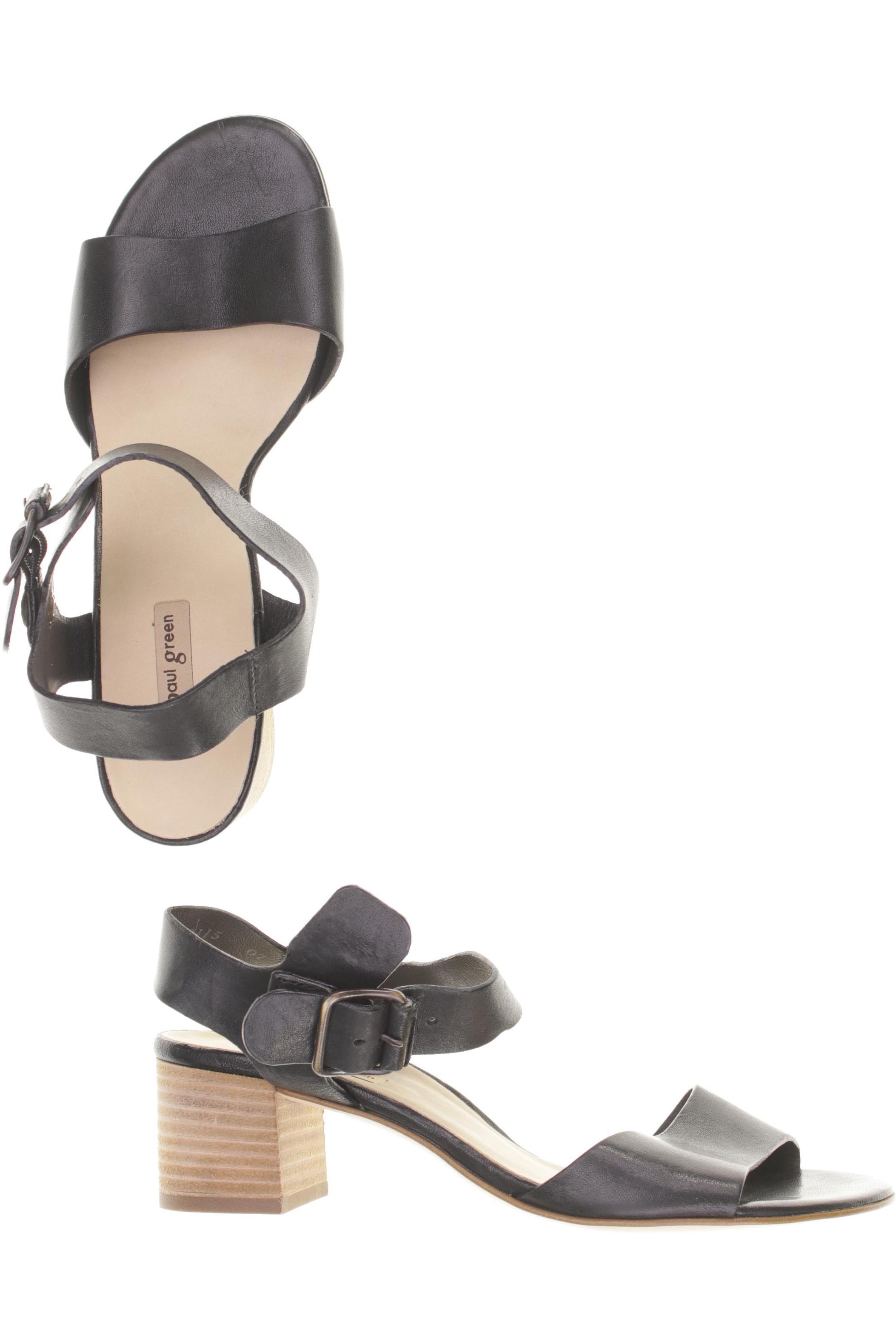 

Paul Green Damen Sandale, schwarz, Gr. 5