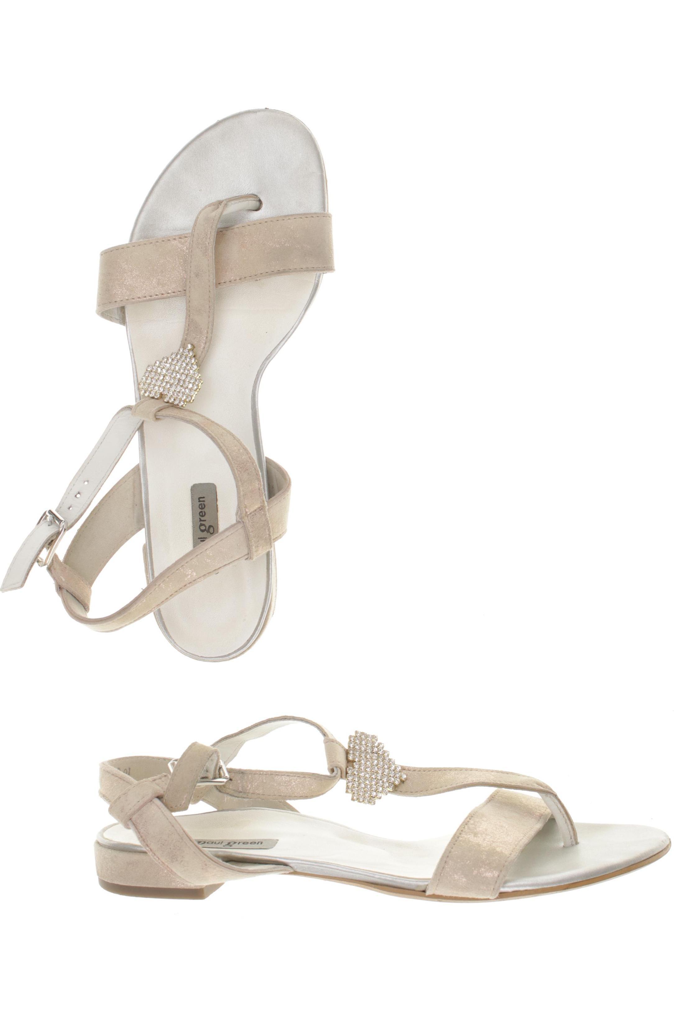 

Paul Green Damen Sandale, beige, Gr. 6