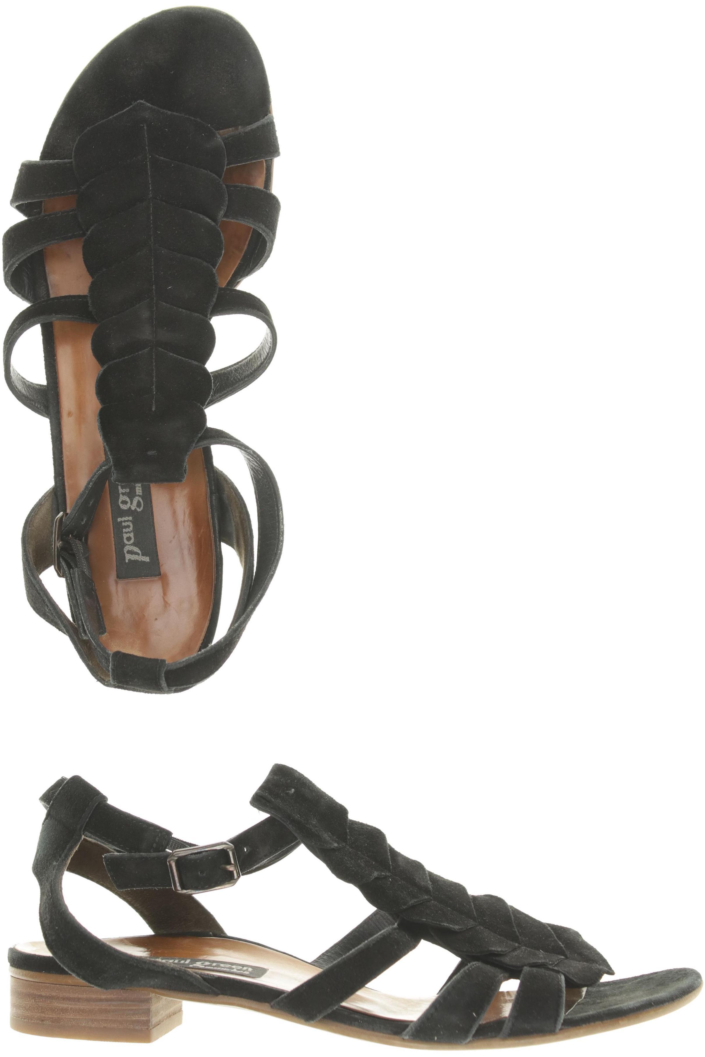 

Paul Green Damen Sandale, schwarz, Gr. 6.5