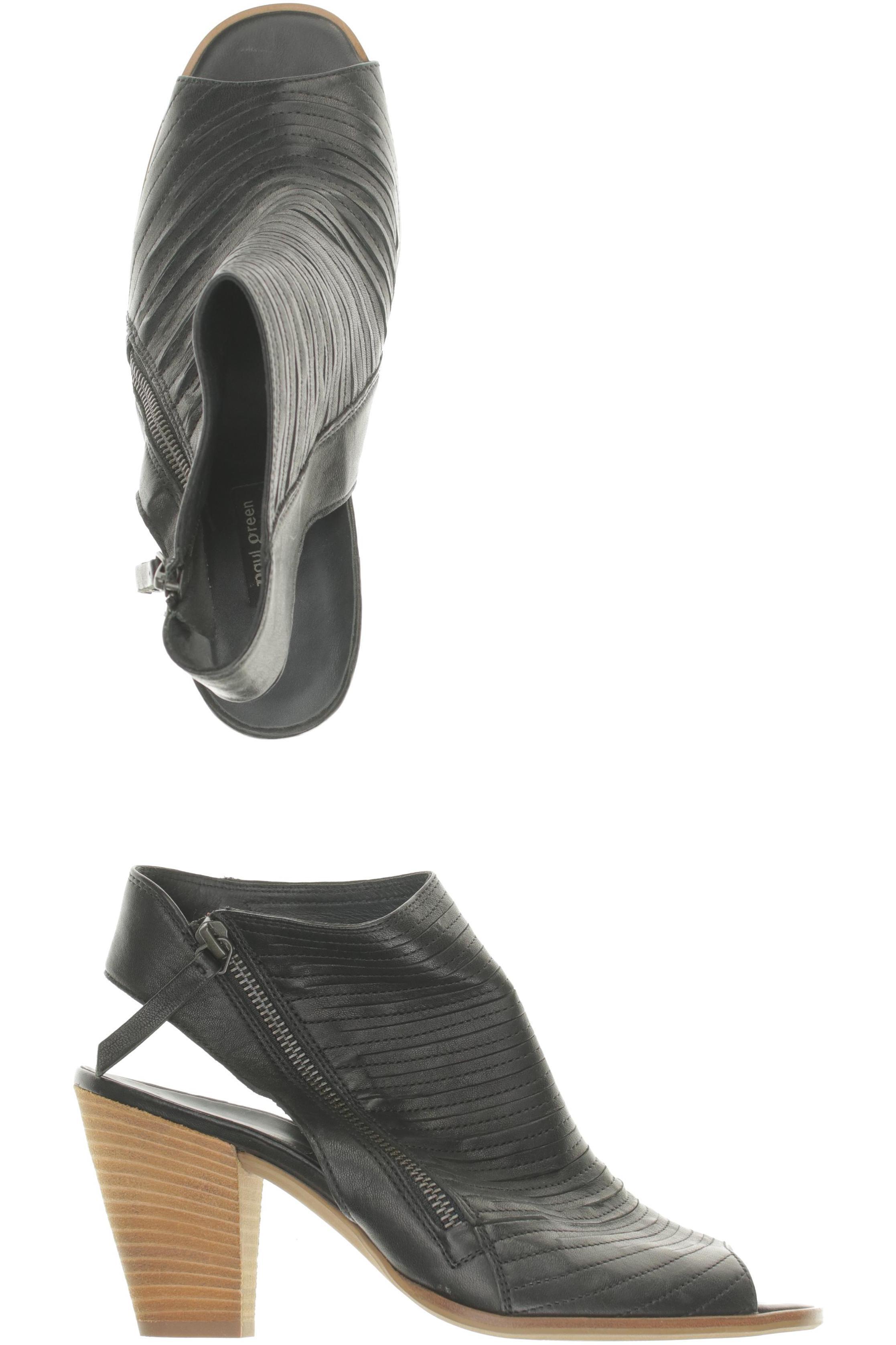 

Paul Green Damen Sandale, schwarz, Gr. 6.5