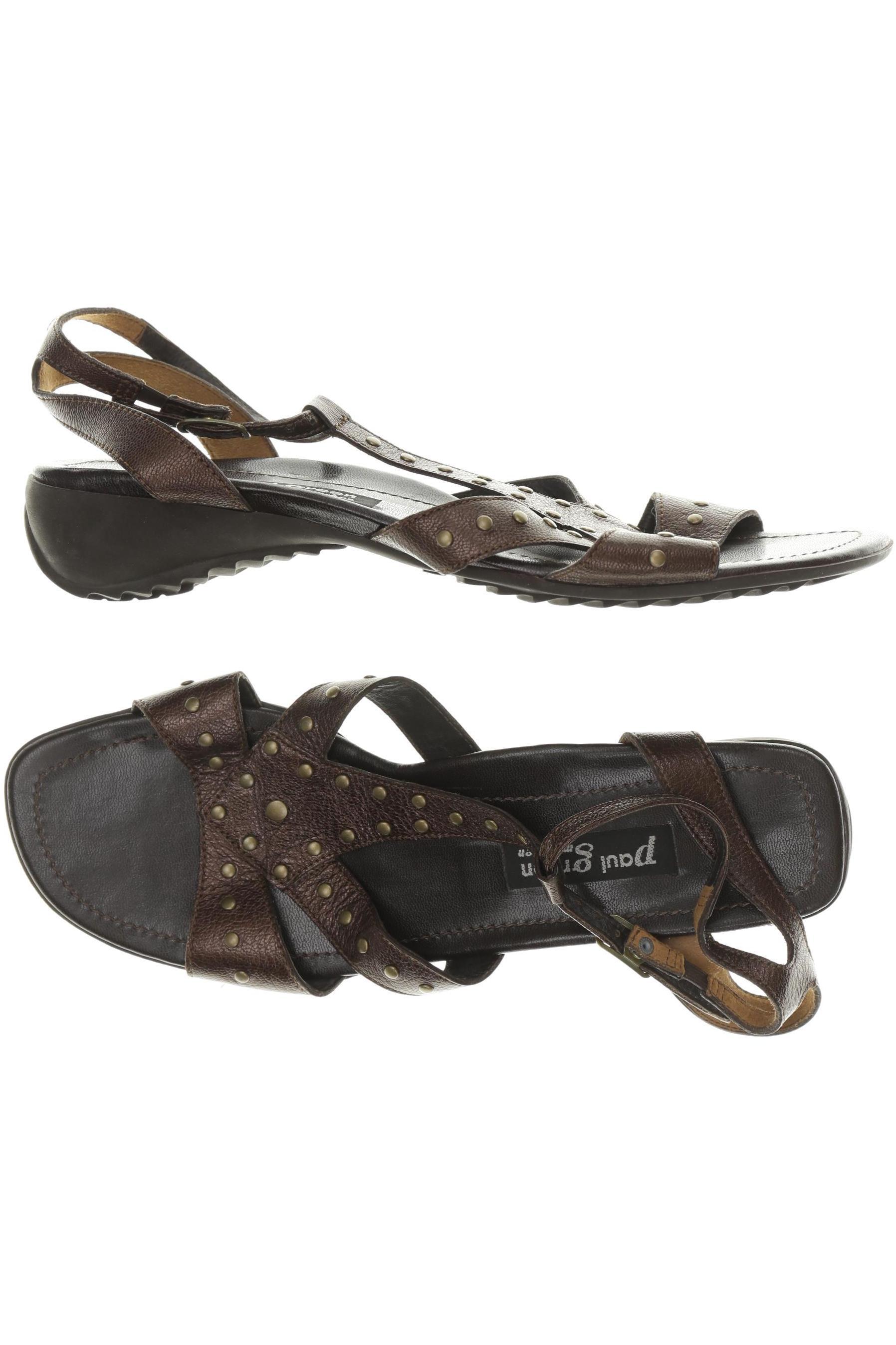 

Paul Green Damen Sandale, braun, Gr. 7.5