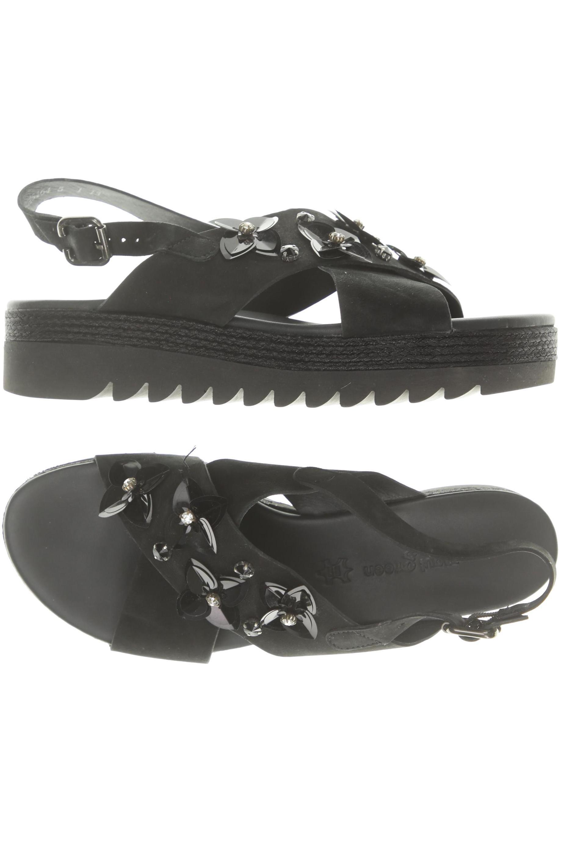 

Paul Green Damen Sandale, schwarz, Gr. 5