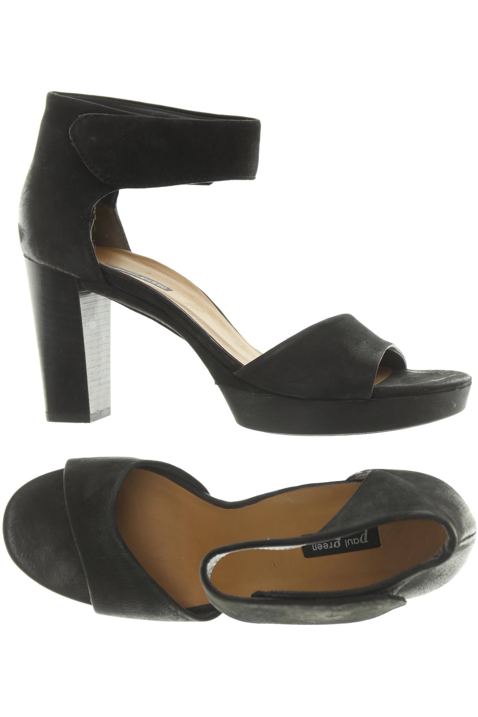 

Paul Green Damen Sandale, schwarz, Gr. 6