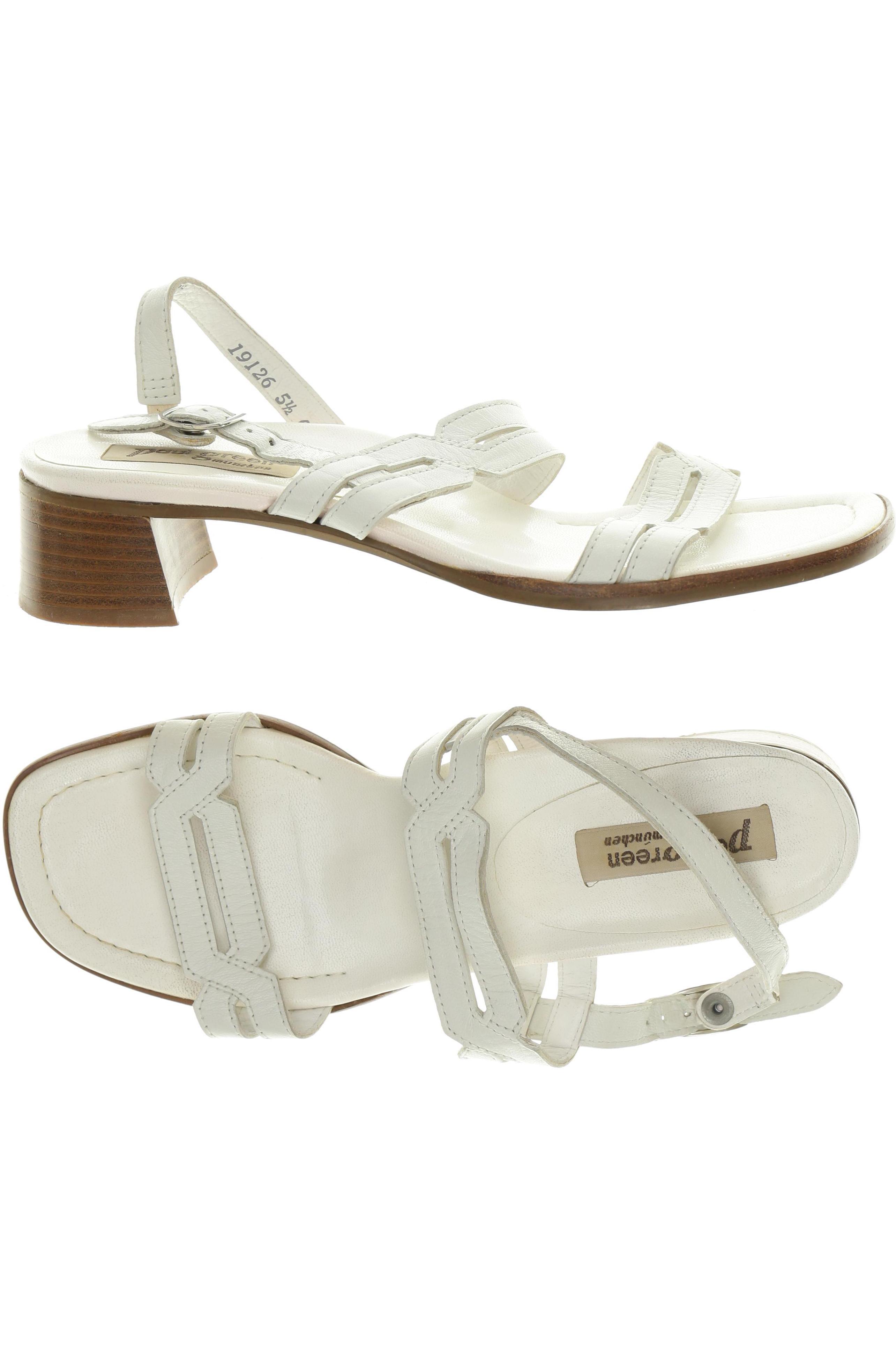 

Paul Green Damen Sandale, weiß, Gr. 5.5