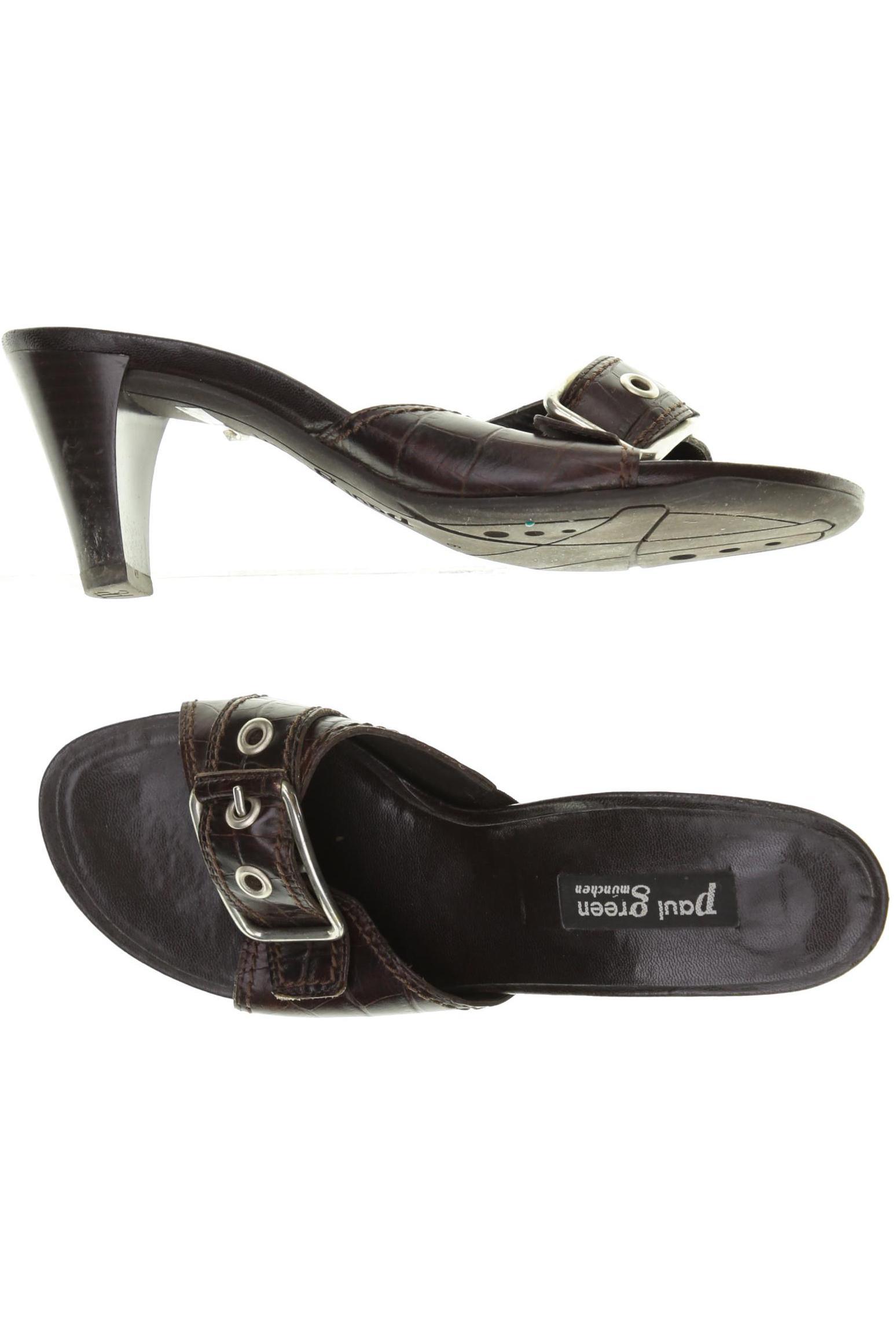 

Paul Green Damen Sandale, braun, Gr. 6