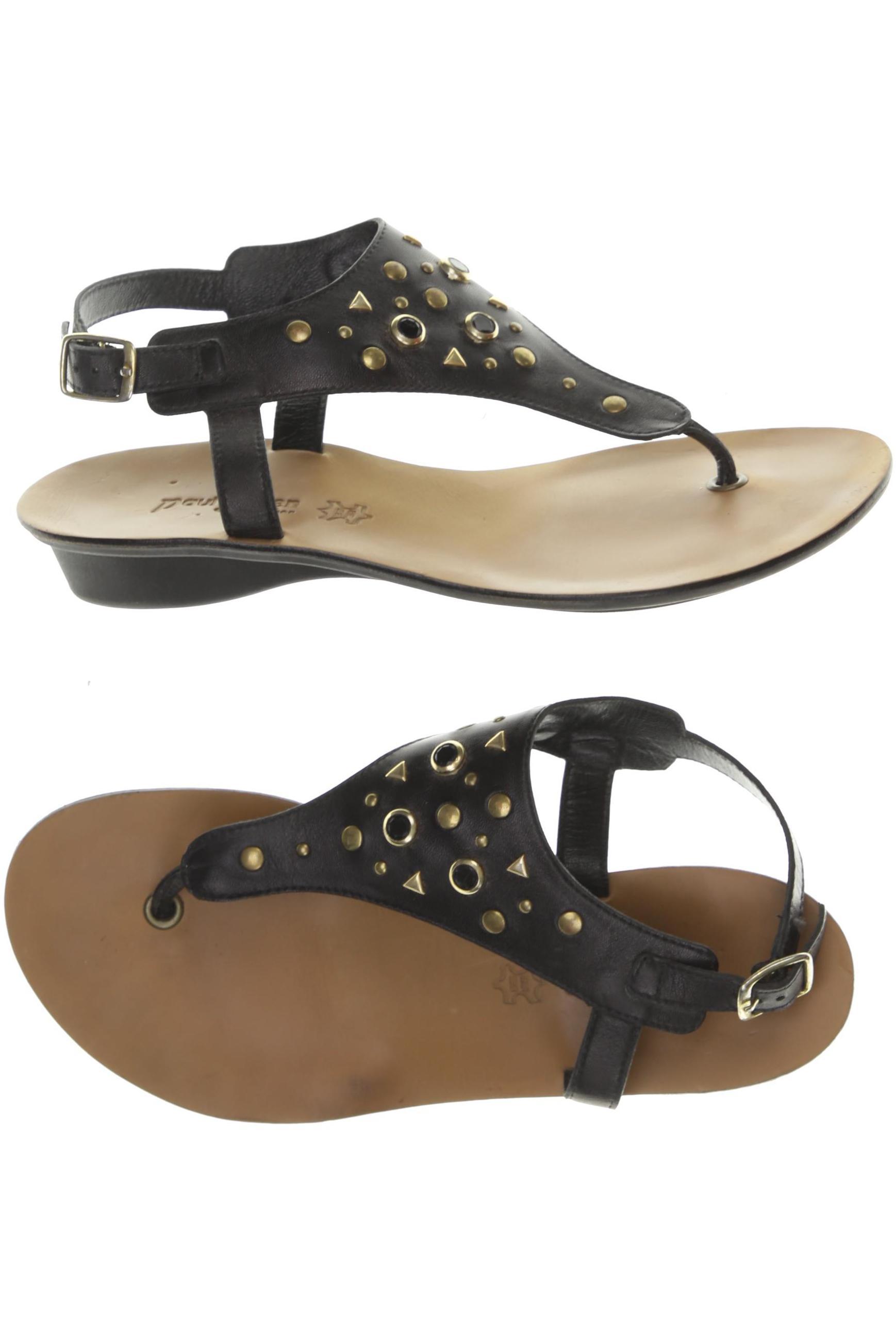 

Paul Green Damen Sandale, schwarz, Gr. 5