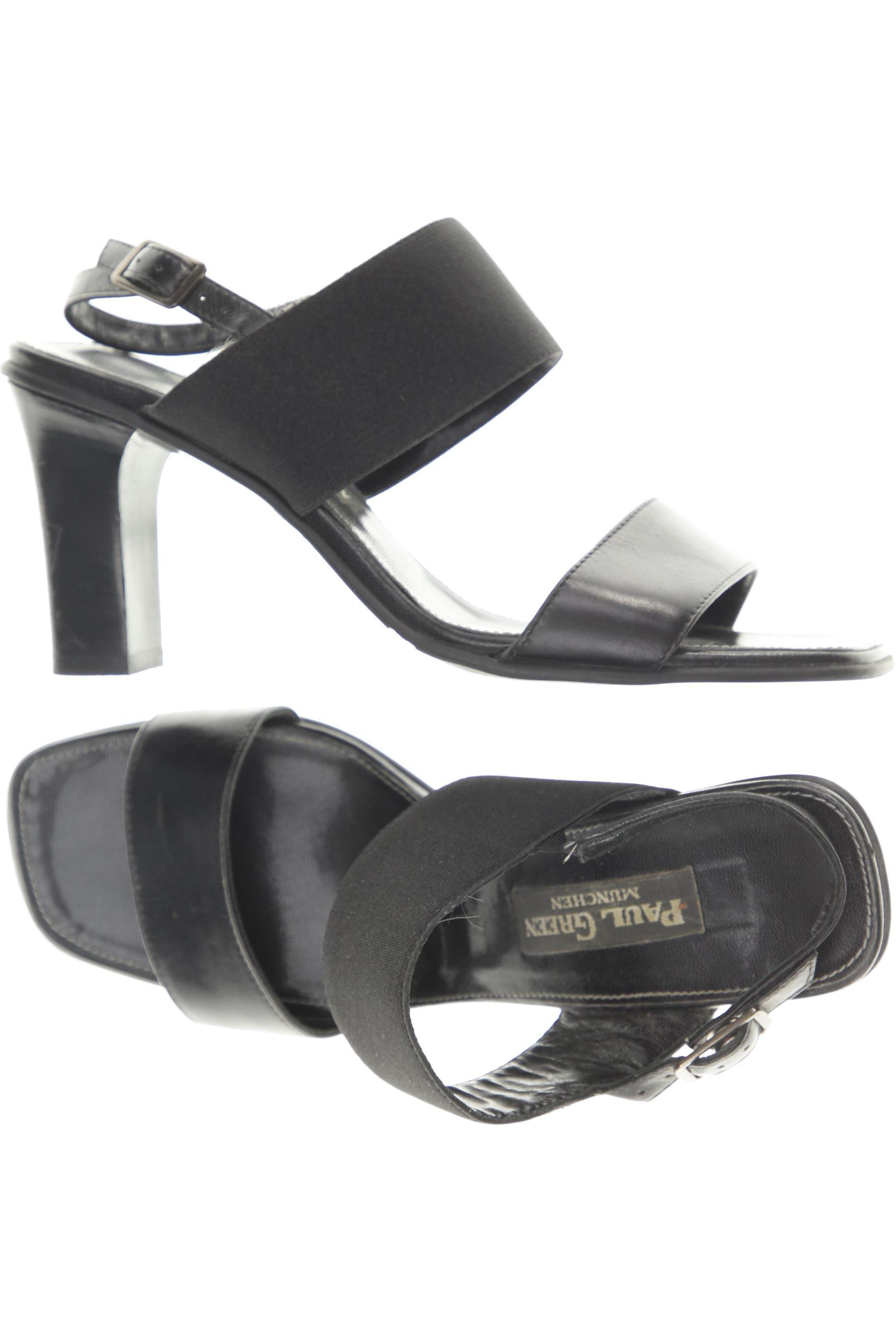 

Paul Green Damen Sandale, schwarz, Gr. 5