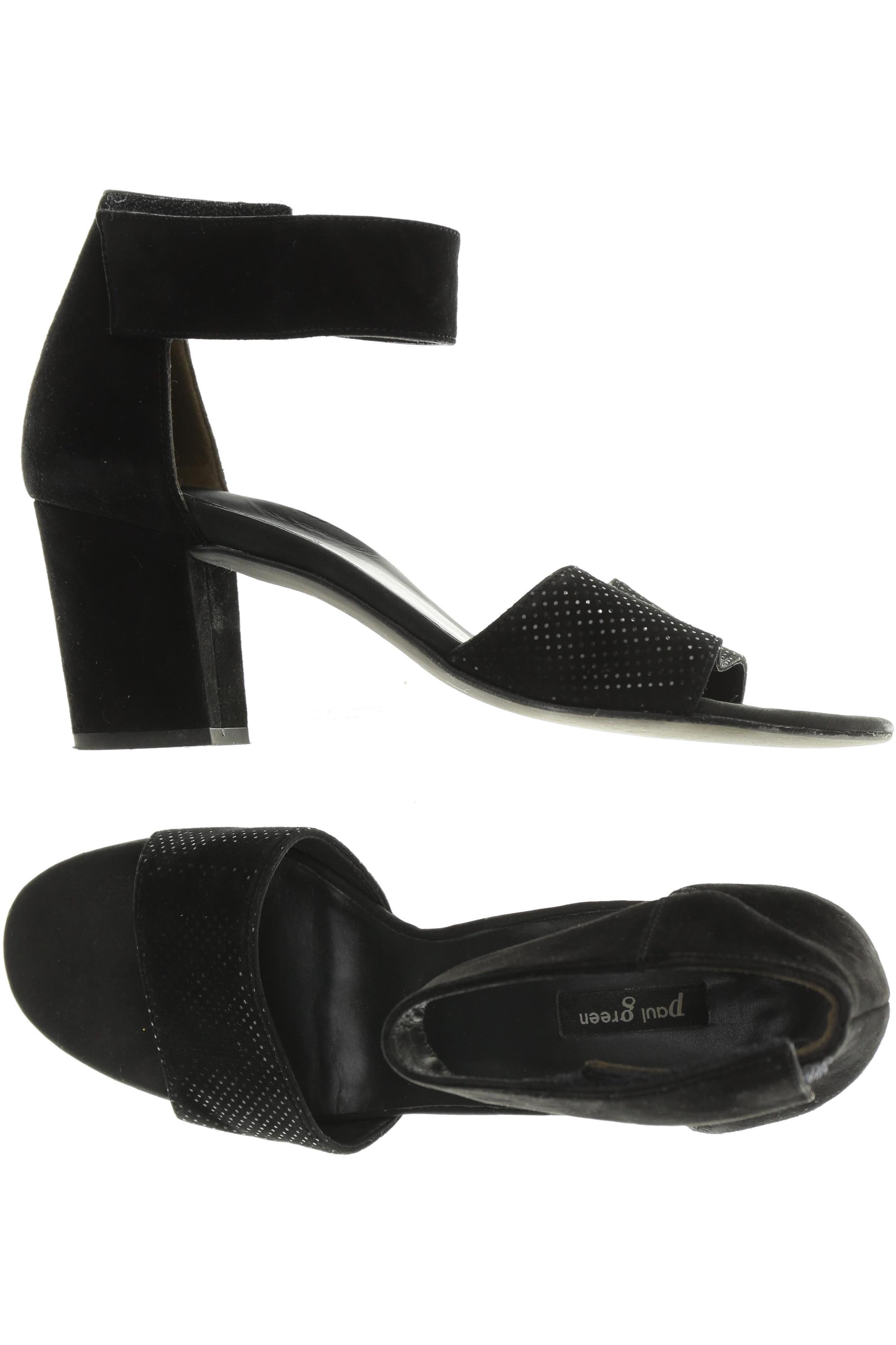 

Paul Green Damen Sandale, schwarz, Gr. 6