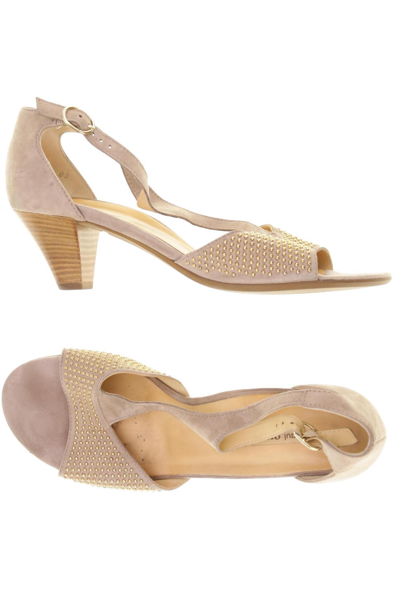 

Paul Green Damen Sandale, beige, Gr. 6.5