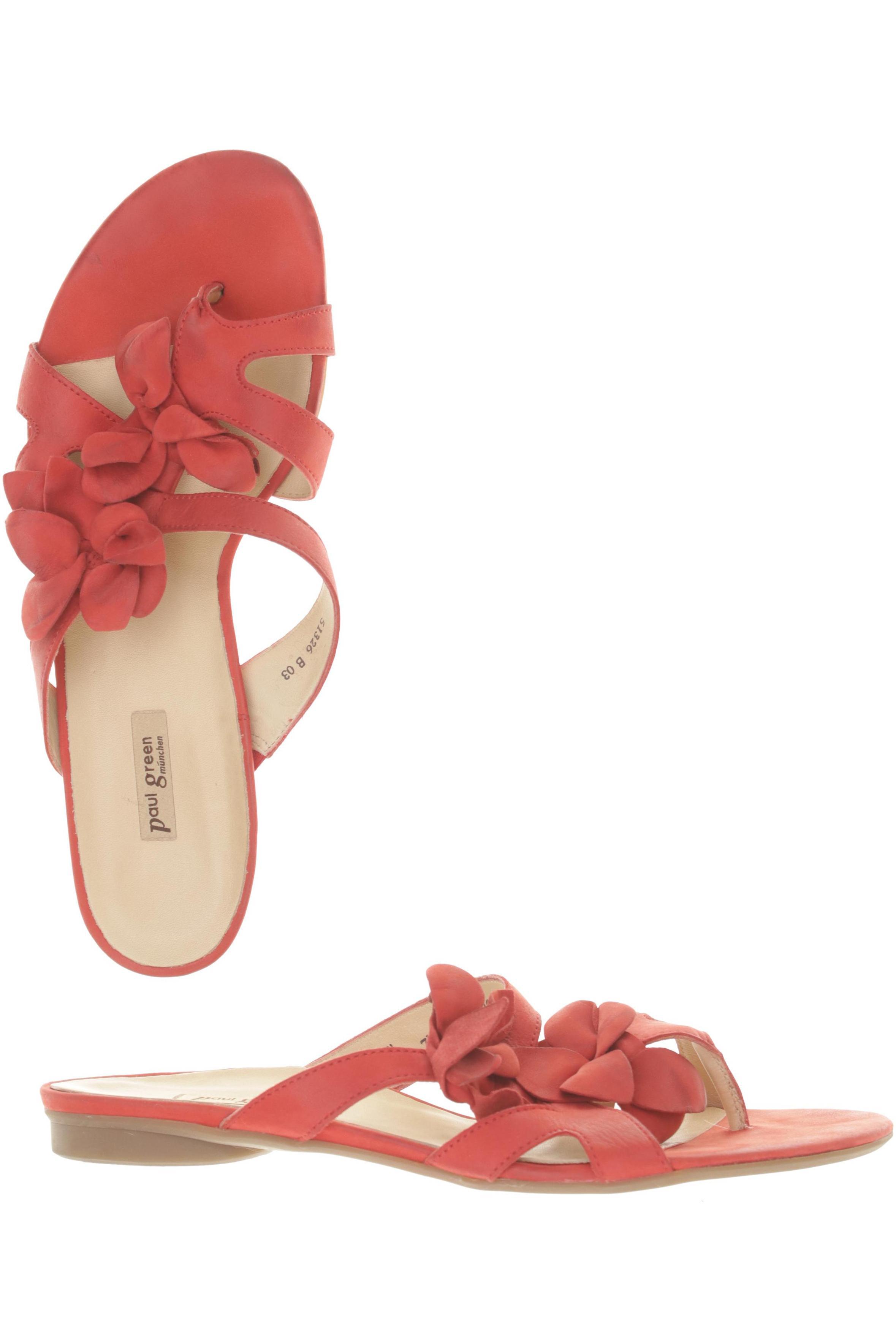 

Paul Green Damen Sandale, rot, Gr. 7.5