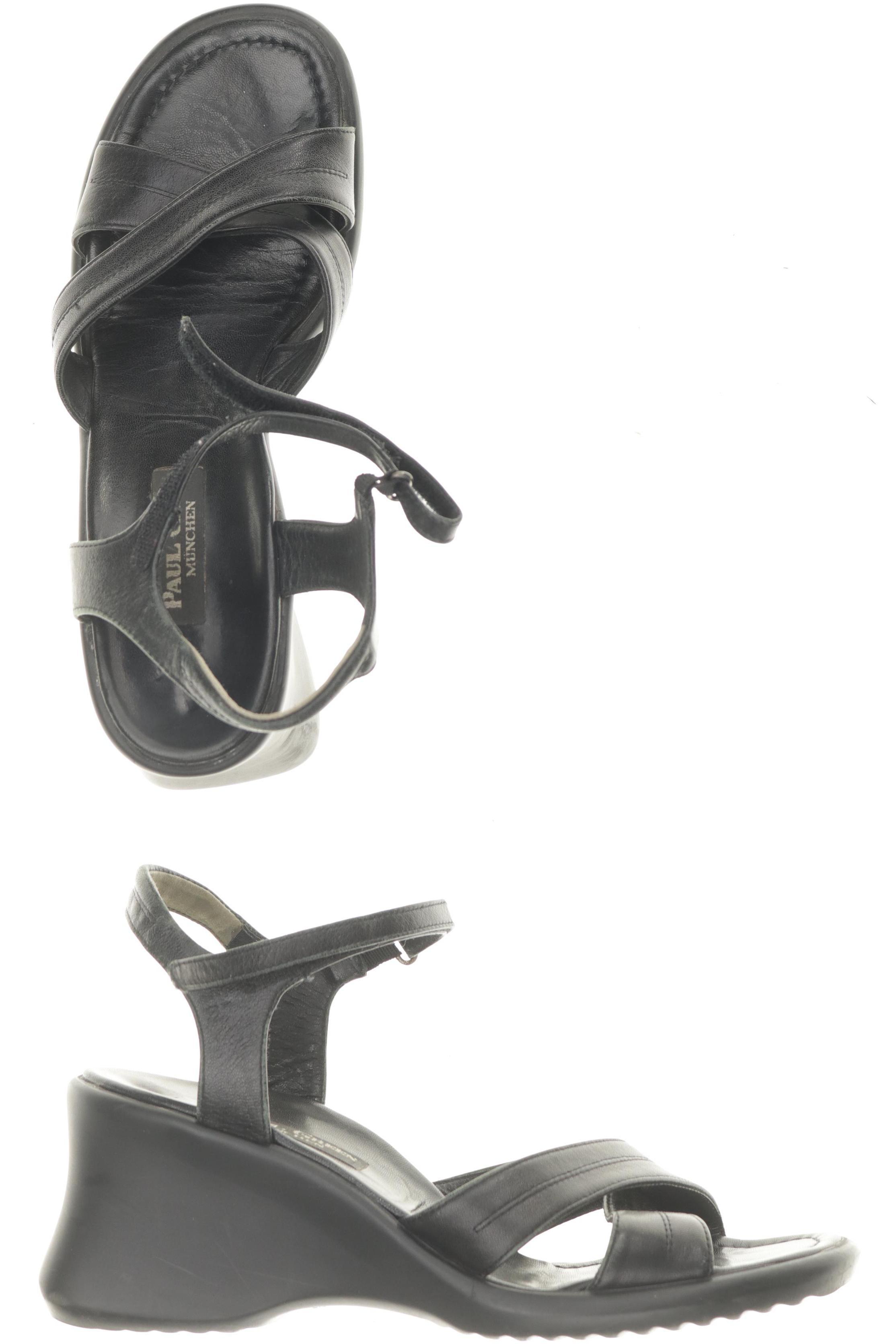 

Paul Green Damen Sandale, schwarz, Gr. 7