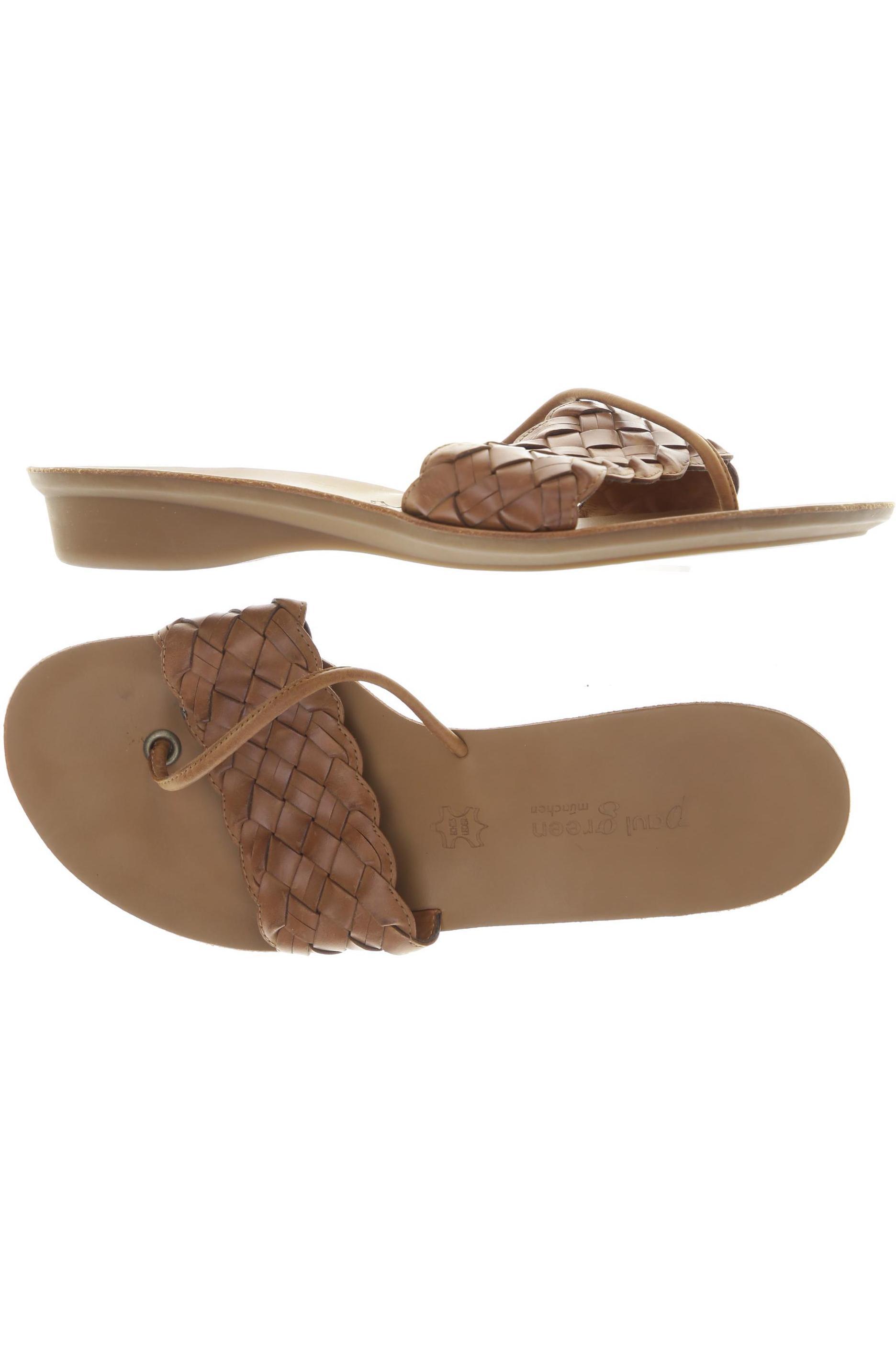 

Paul Green Damen Sandale, braun, Gr. 6.5