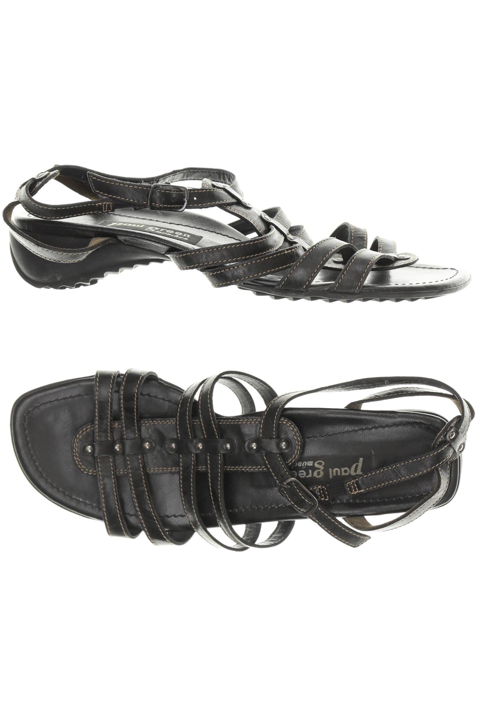 

Paul Green Damen Sandale, schwarz, Gr. 5